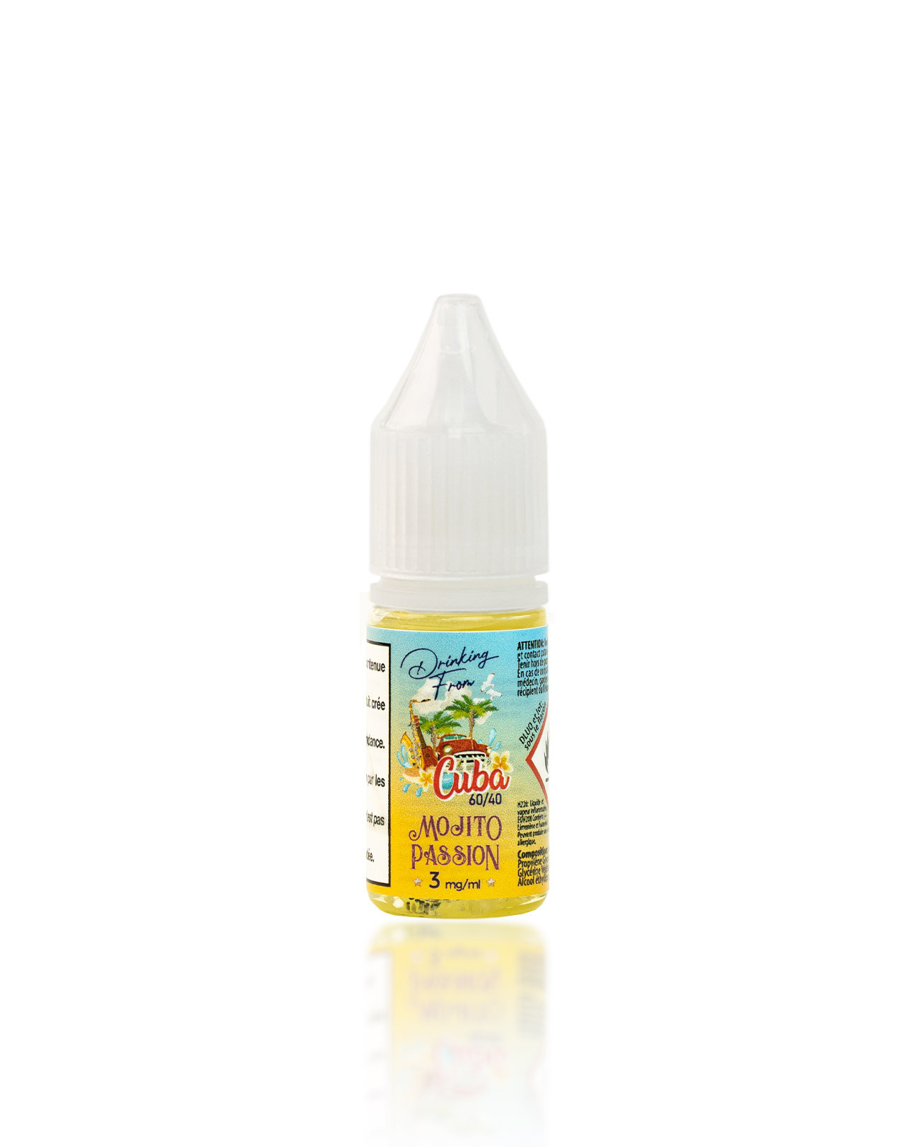 E-liquide 10 ml Mojito Passion Drinking From Cuba