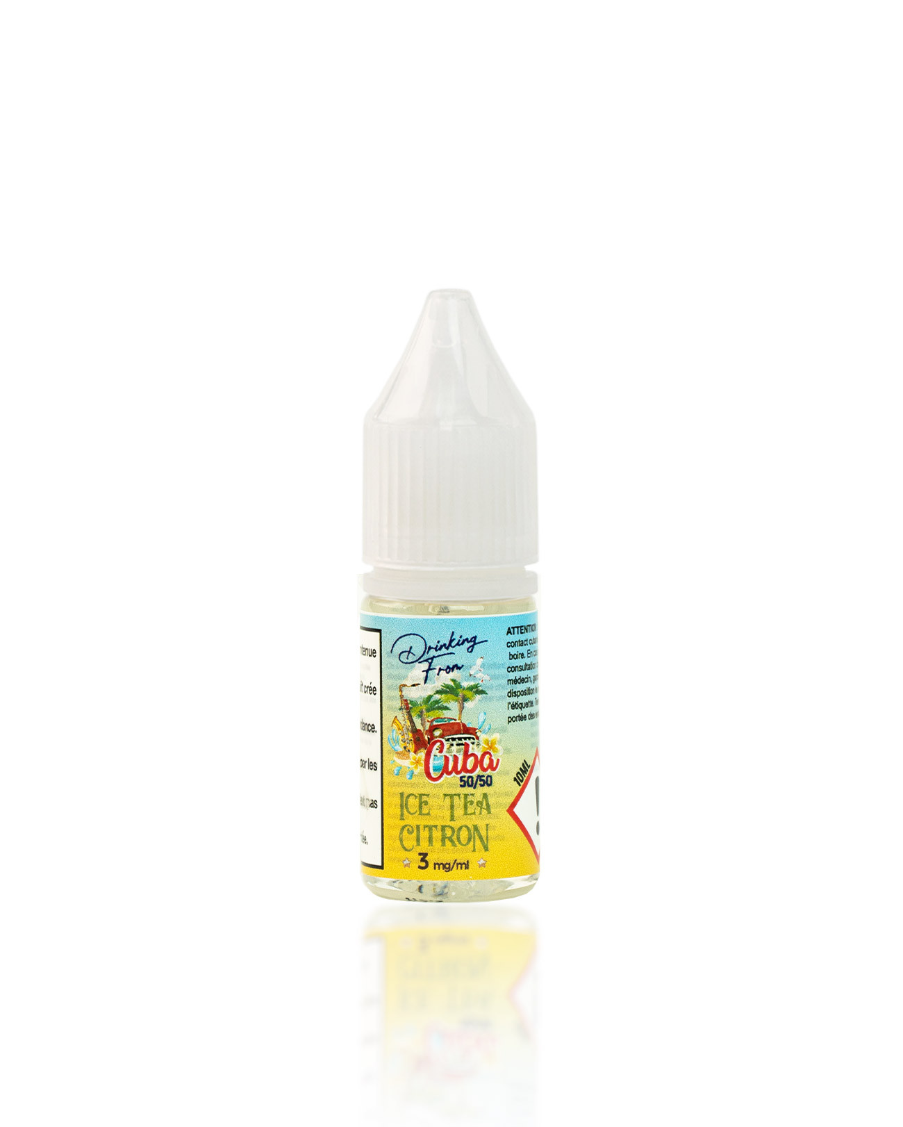 E-liquide 10 ml Ice Tea Citron Drinking From Cuba