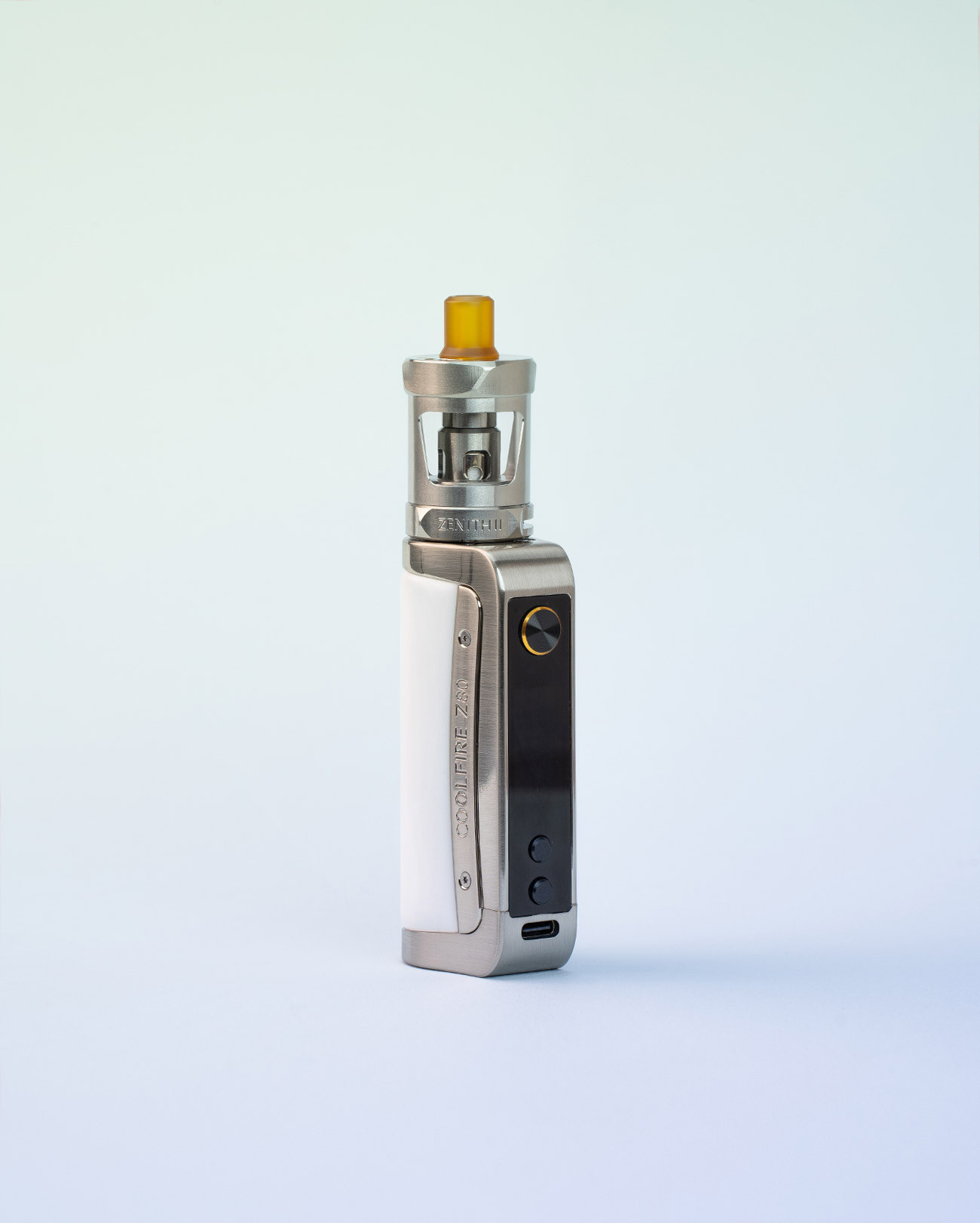 Kit box cigarette électronique Innokin Coolfire Z80 couleur leather white cuir blanc