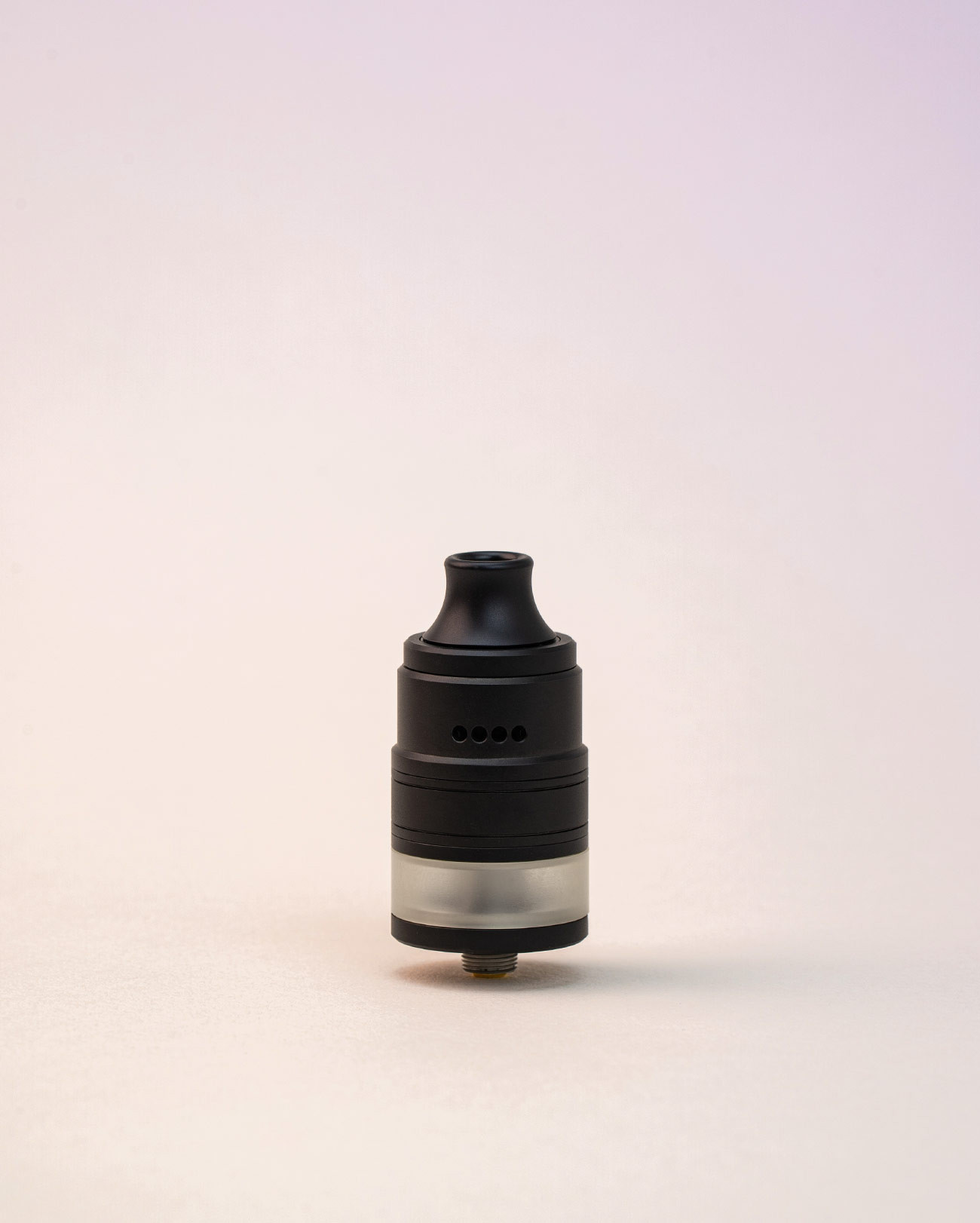 Atomiseur reconstructible Kumo RDTA couleur Black Satin par Aspire et Steampipes