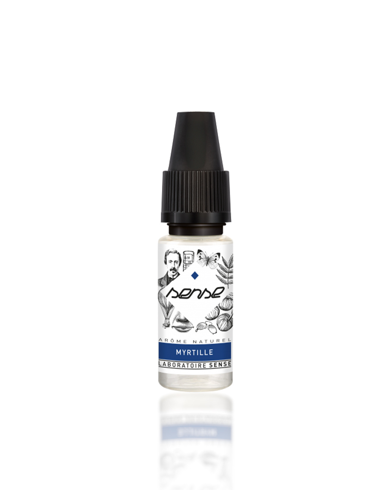 E-liquide 10 ml Myrtille Laboratoire Sense