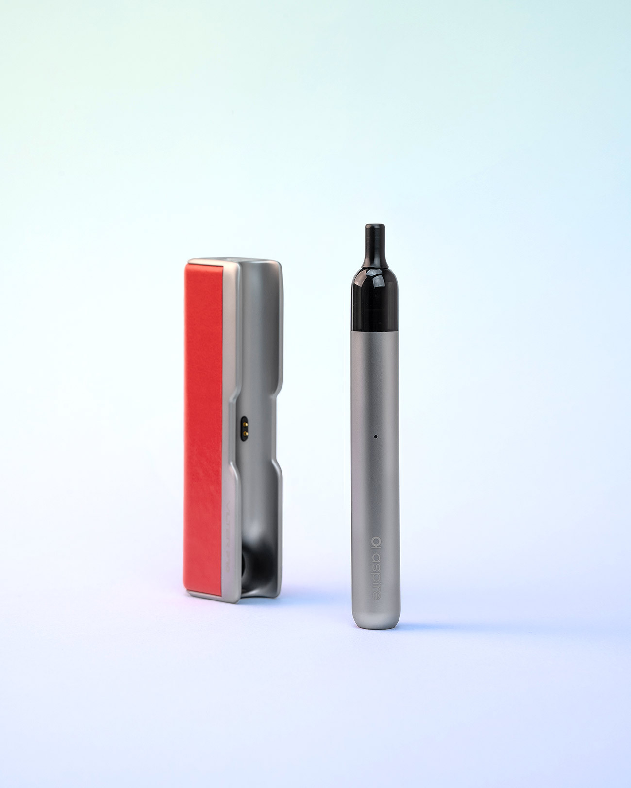 Pod Aspire Vilter Pro couleur Space Grey & Red