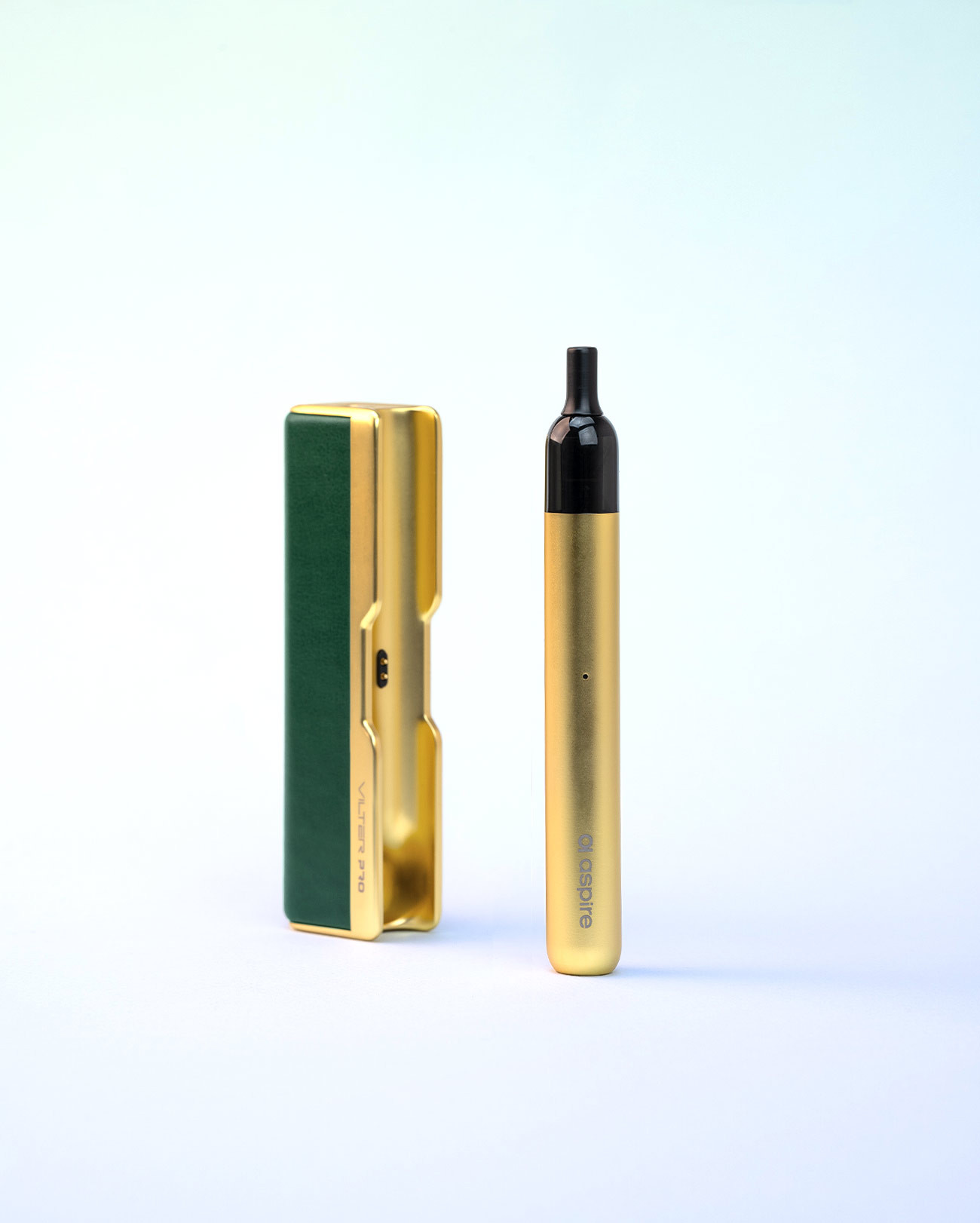 Pod Aspire Vilter Pro couleur Gold & Hunter Green