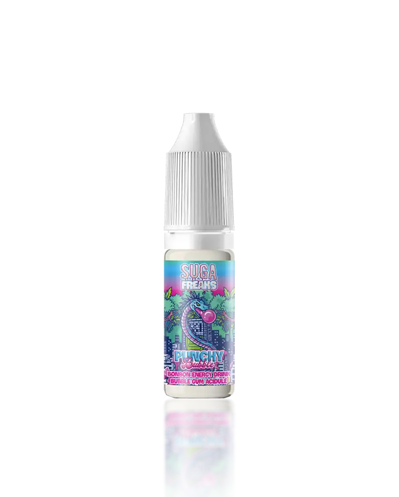 E-liquide 10 ml Alfaliquid Suga Freaks Punchy Bubble