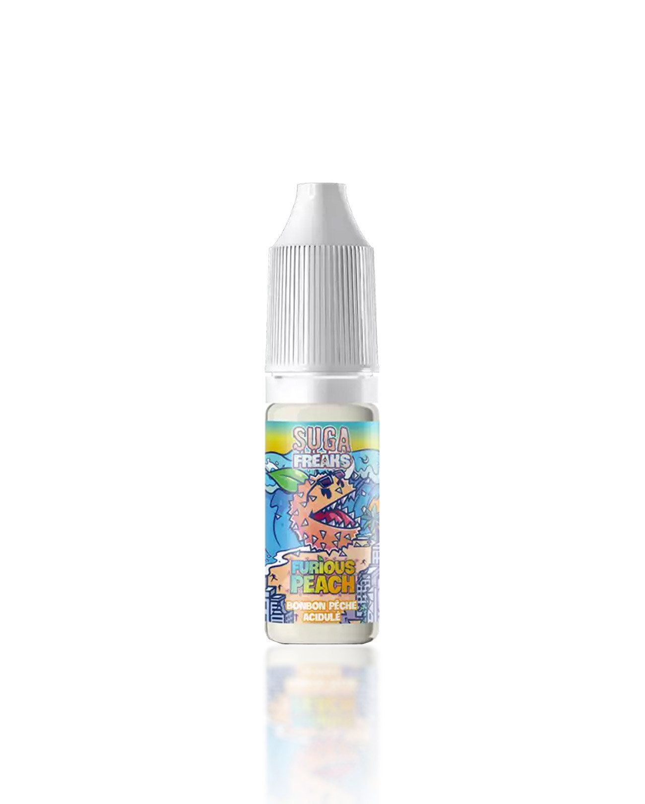 E-liquide 10 ml Alfaliquid Suga Freaks Furious Peach E-liquide 10 ml Alfaliquid Suga Freaks Furious Peach