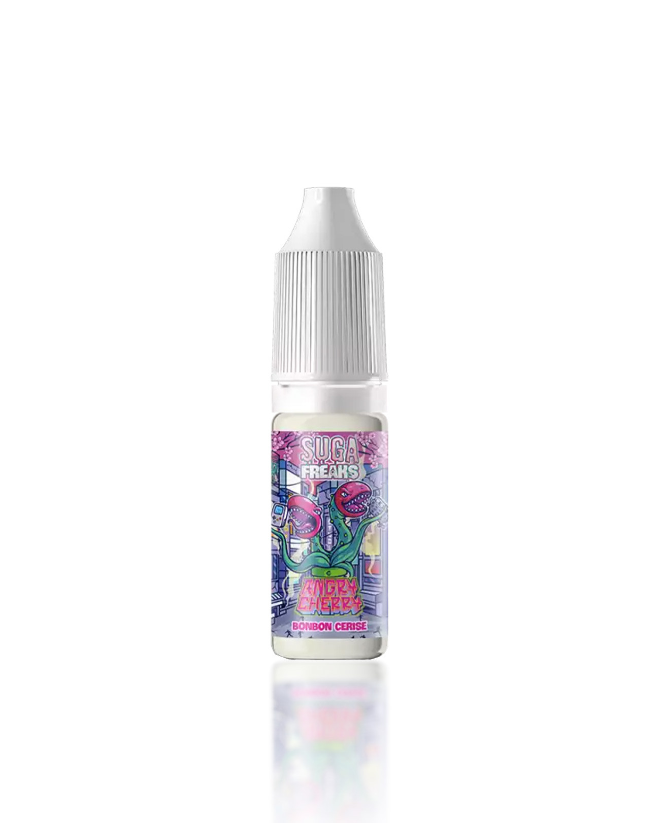 E-liquide 10 ml Alfaliquid Suga Freaks Angry Cherry