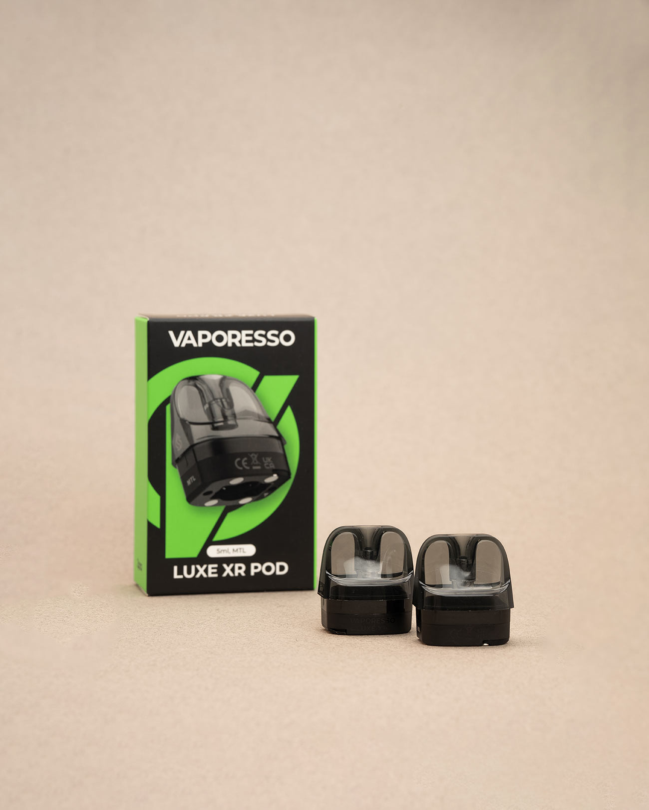 Pack de 2 cartouches sans résistance pour pod Vaporesso Luxe XR MTL