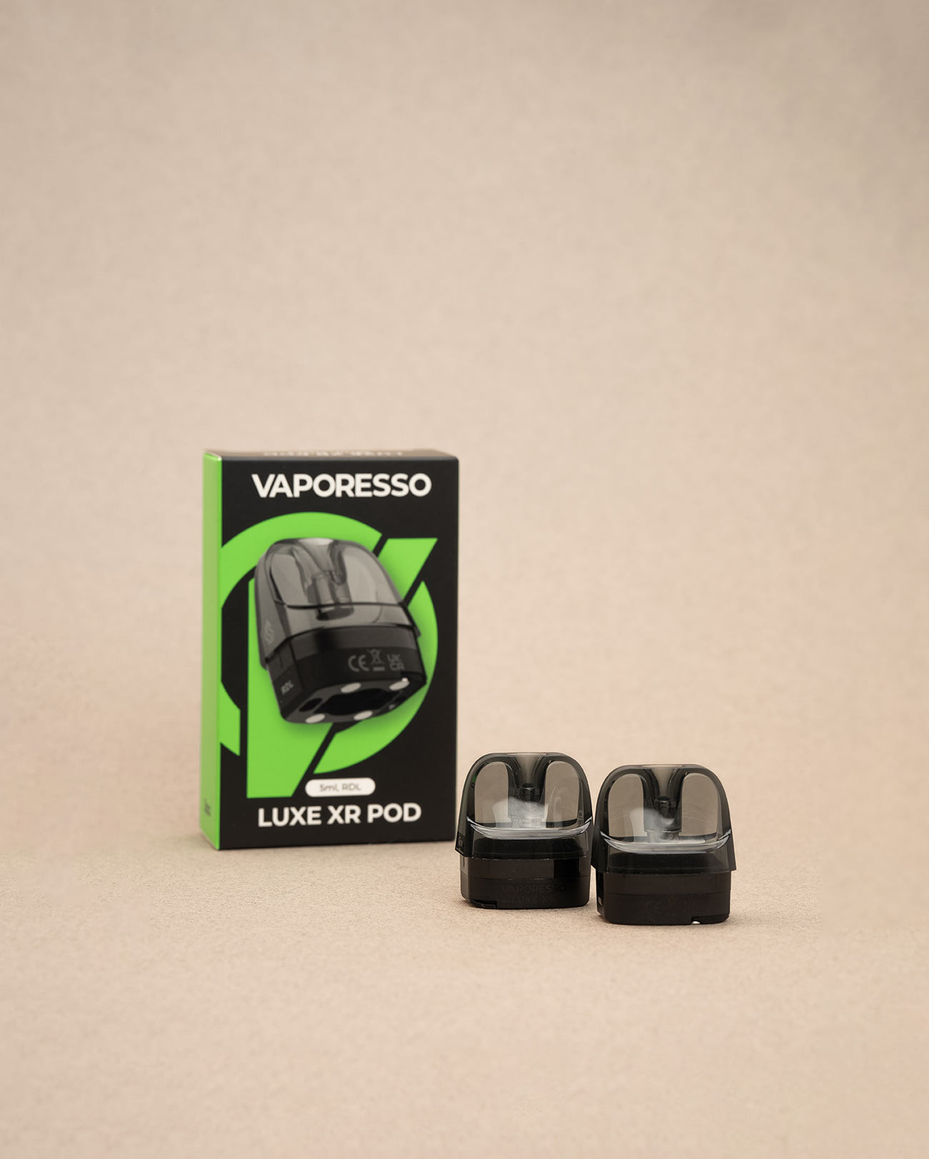 Pack de 2 cartouches sans résistance pour pod Vaporesso Luxe XR RDL