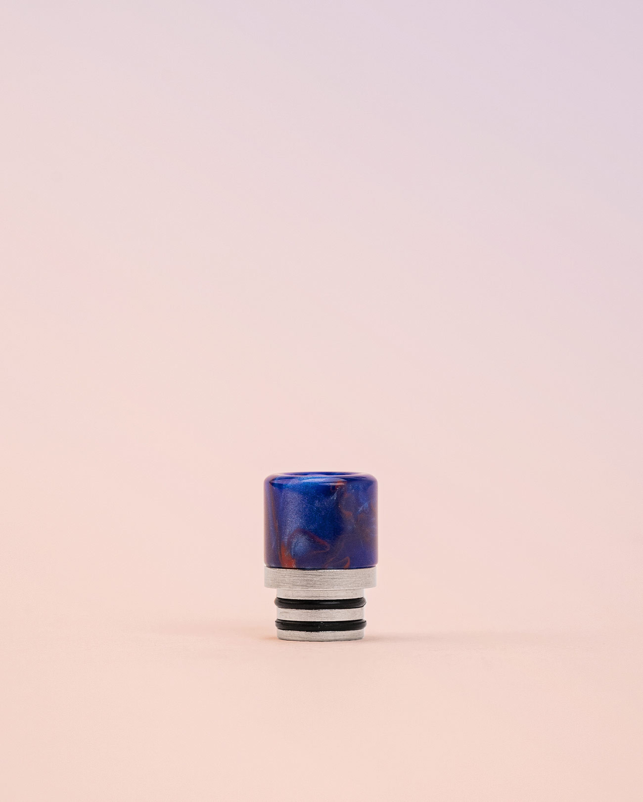 Embout pour cigarette électronique Drip tip 510 PVM0014 Pimp My Vape bleu et rouge blue