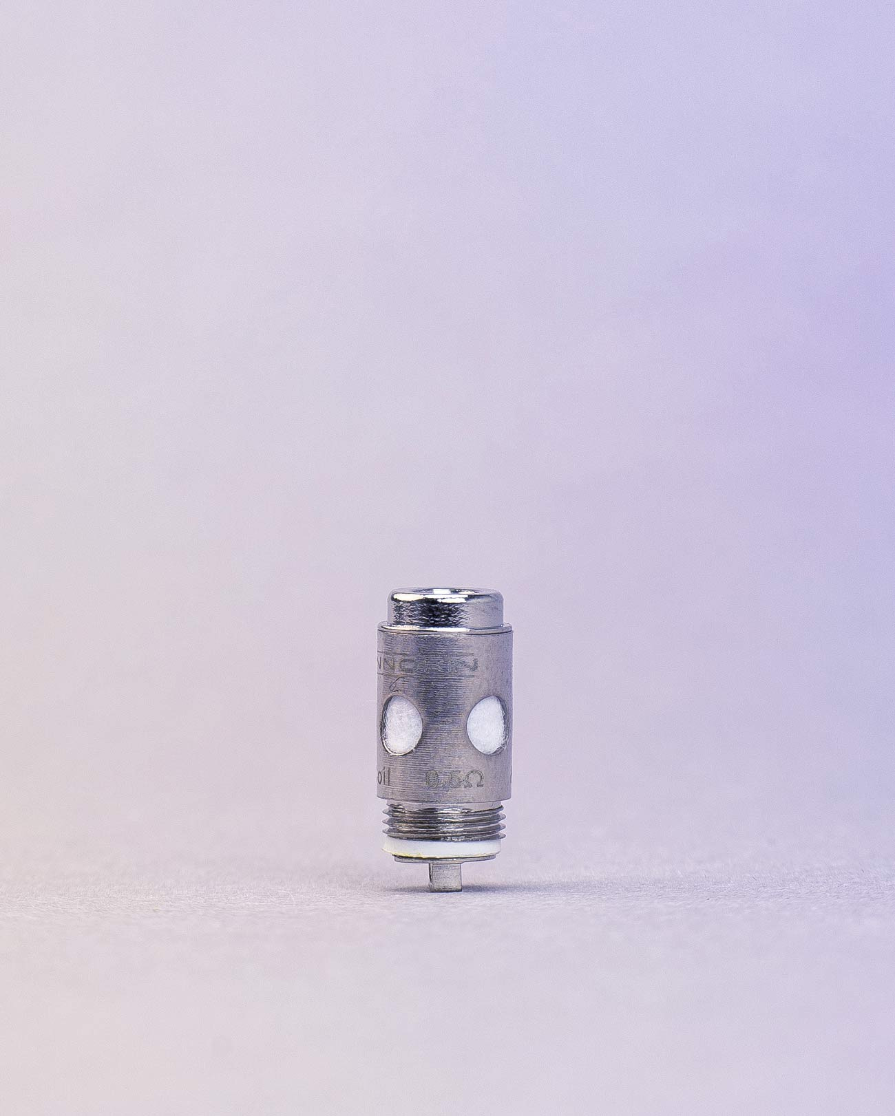 Résistance Innokin S-Coil 0,5 ohm : tirage semi serré / inhalation semi indirecte (RDL) entre 18 et 20 W