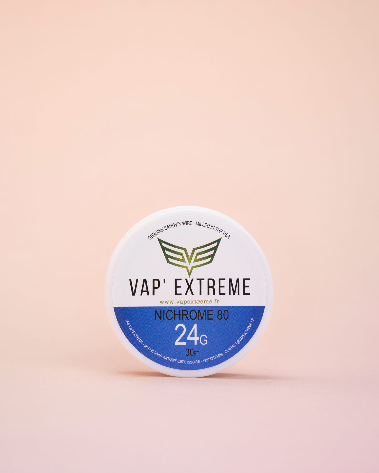 Fil résistif Vap'Extreme Ni80 24 GA 30FT