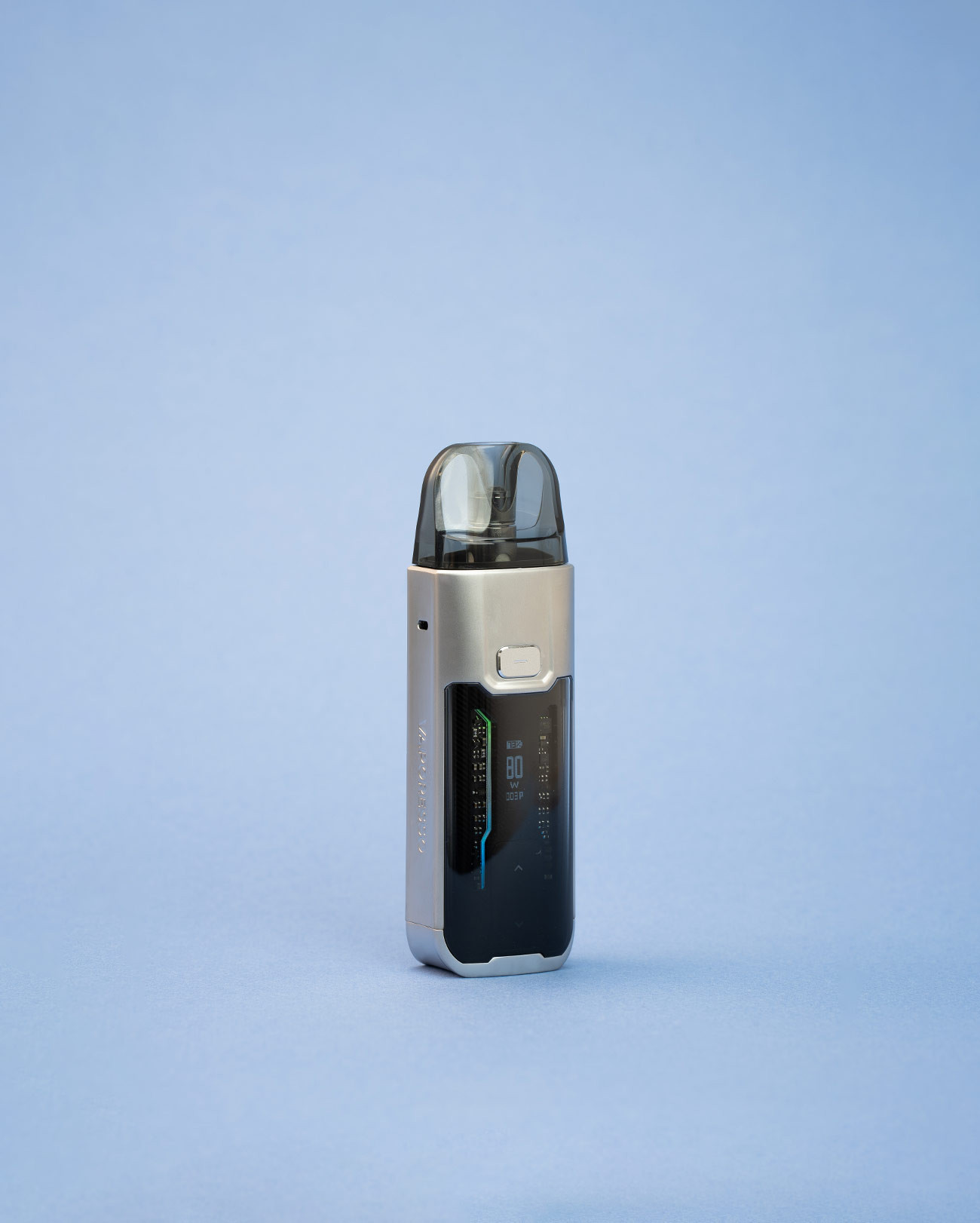 E-cig pod futuriste Vaporesso Luxe XR Max couleur silver métal