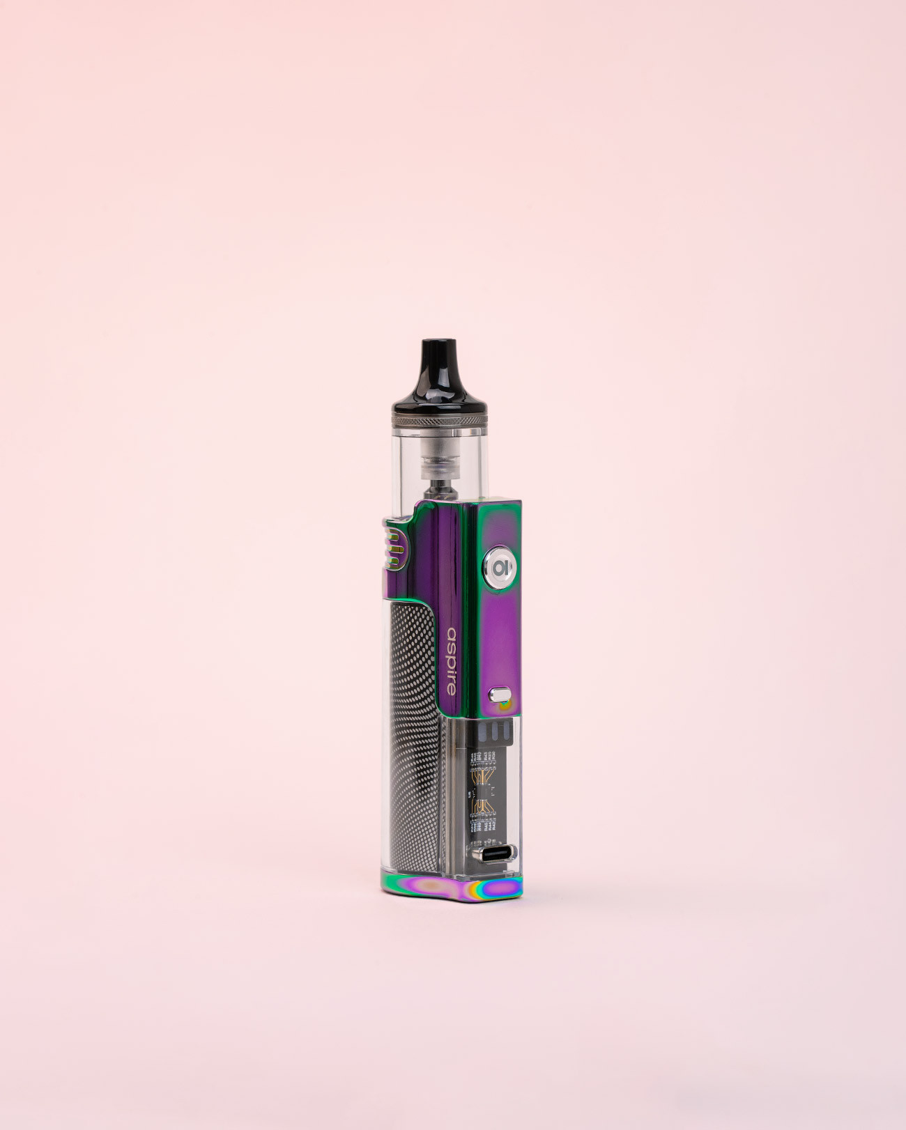 Pod mod Aspire Flexus AIO couleur rainbow holographic