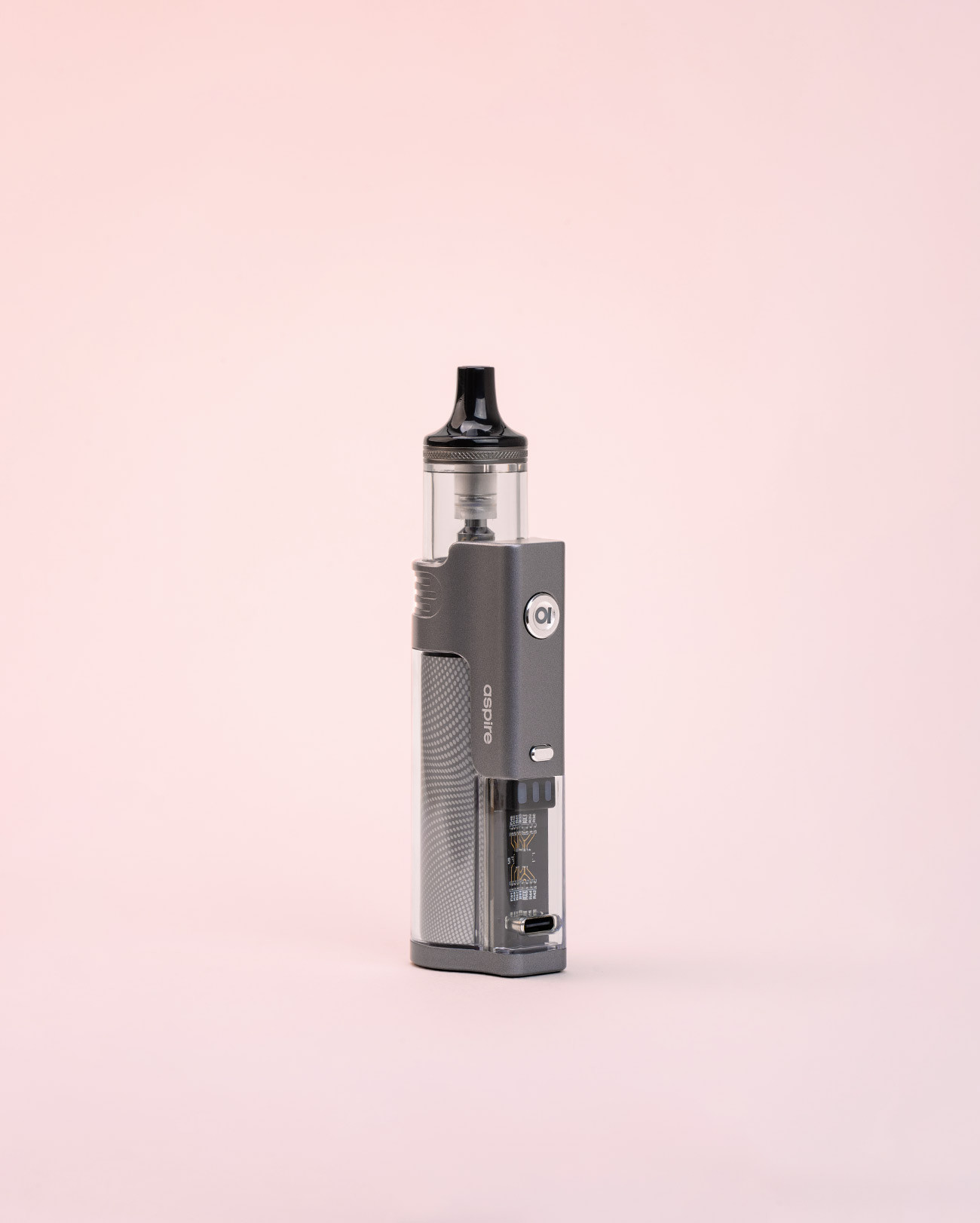 Pod mod Aspire Flexus AIO couleur gris silver design moderne