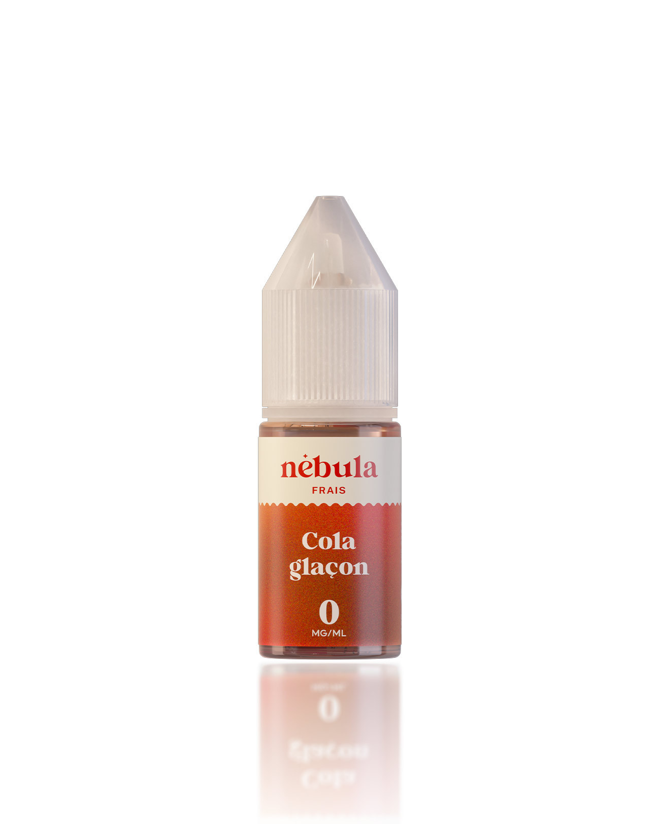 E-liquide 10 ml pour cigarette électronique Nébula parfum cola glaçon soda coca cola