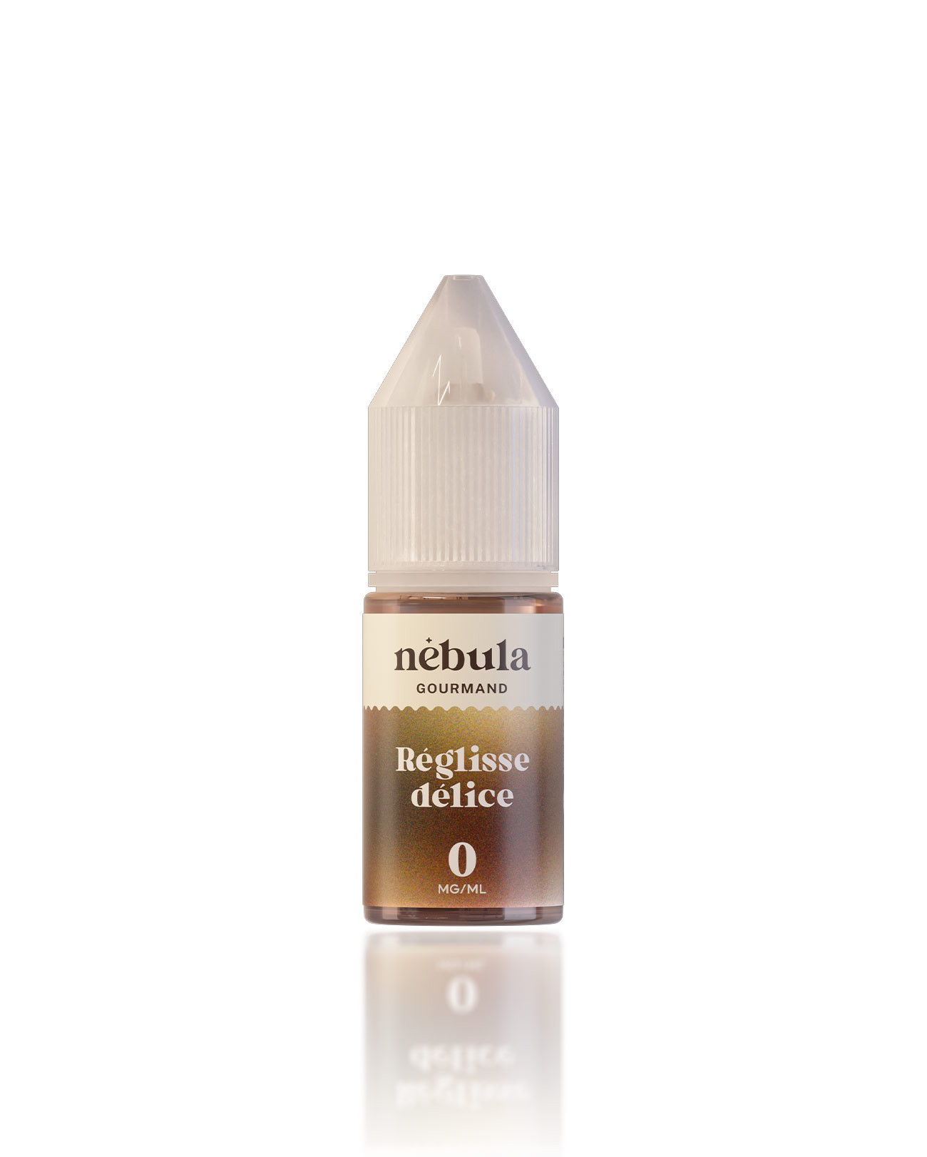 E-liquide 10 ml pour cigarette électronique Nébula parfum réglisse