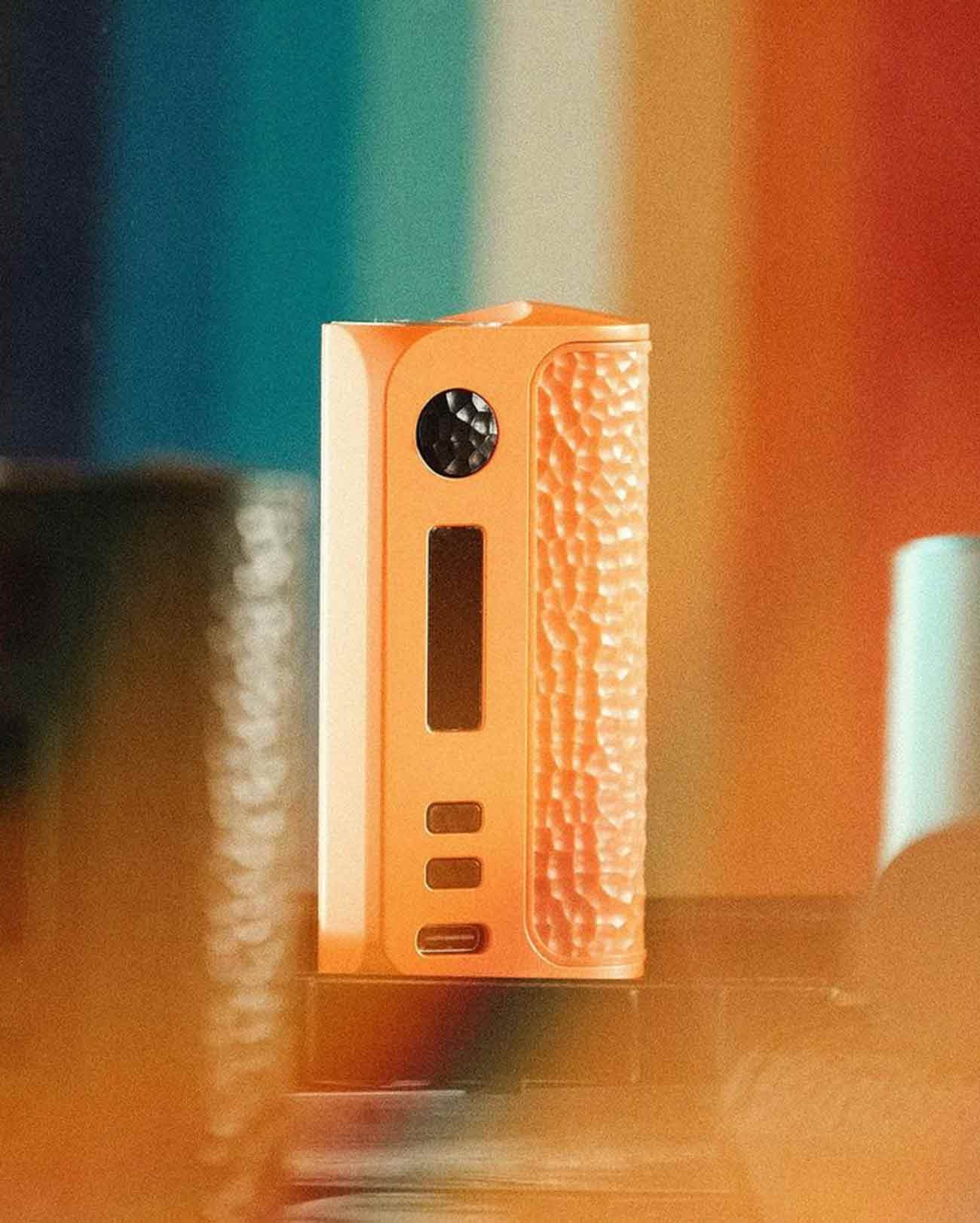 Box BP Mods Warhammer coloris orange petite box vape