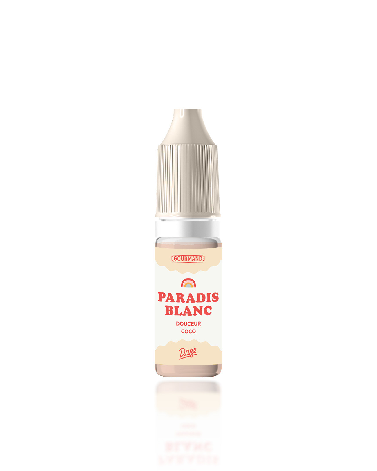 E-liquide gourmand 10ml Daze Paradis Blanc