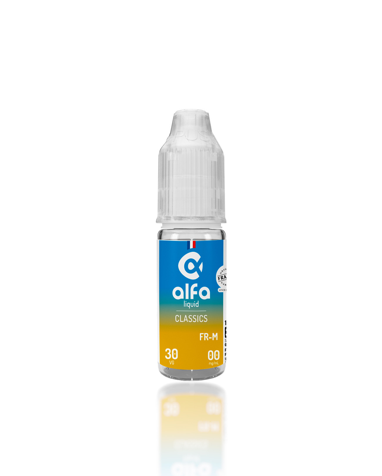 e-liquide classic FR-M Alfaliquid 10 ml made in france