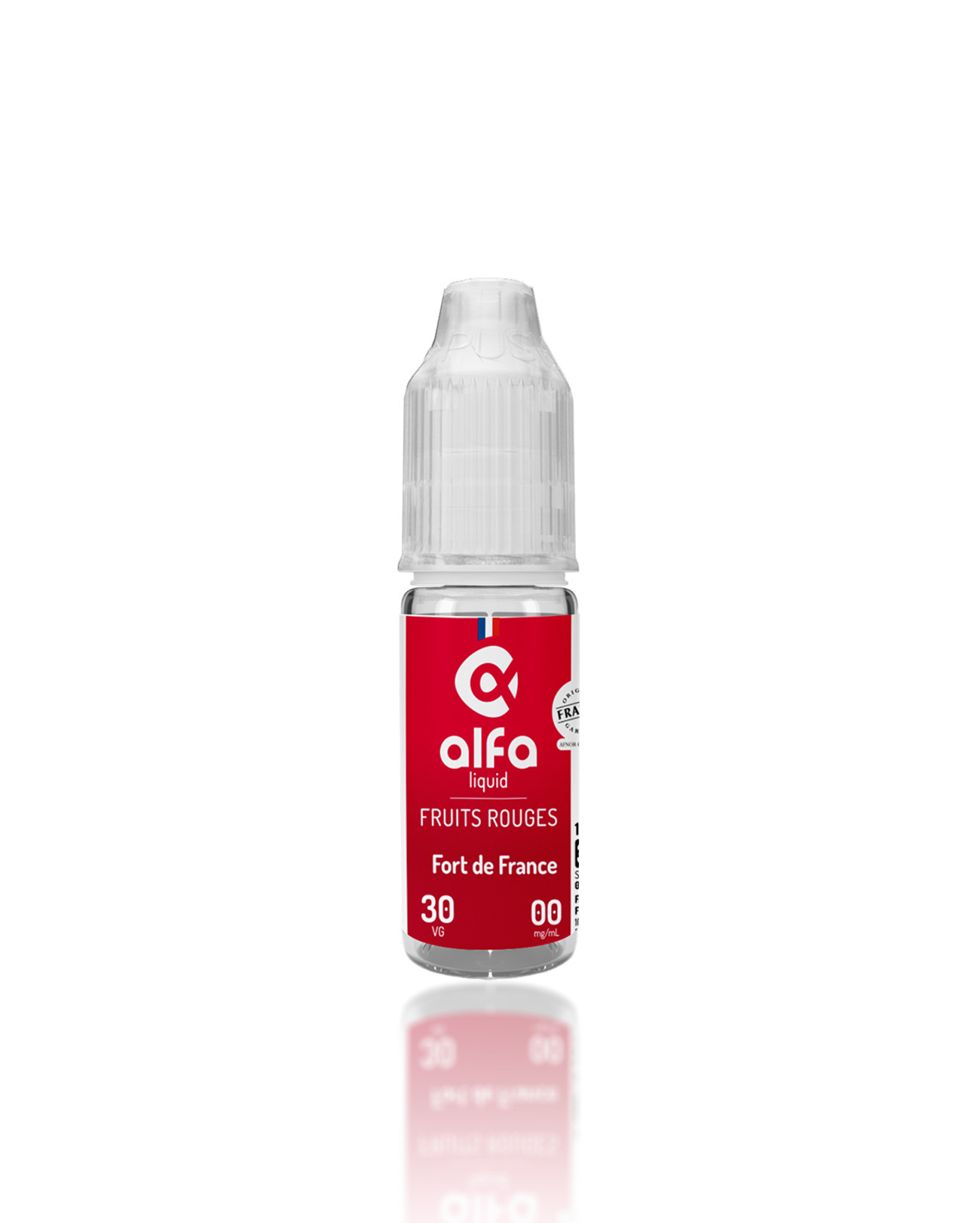 e-liquide fruité Fort de France Alfaliquid 10 ml made in france