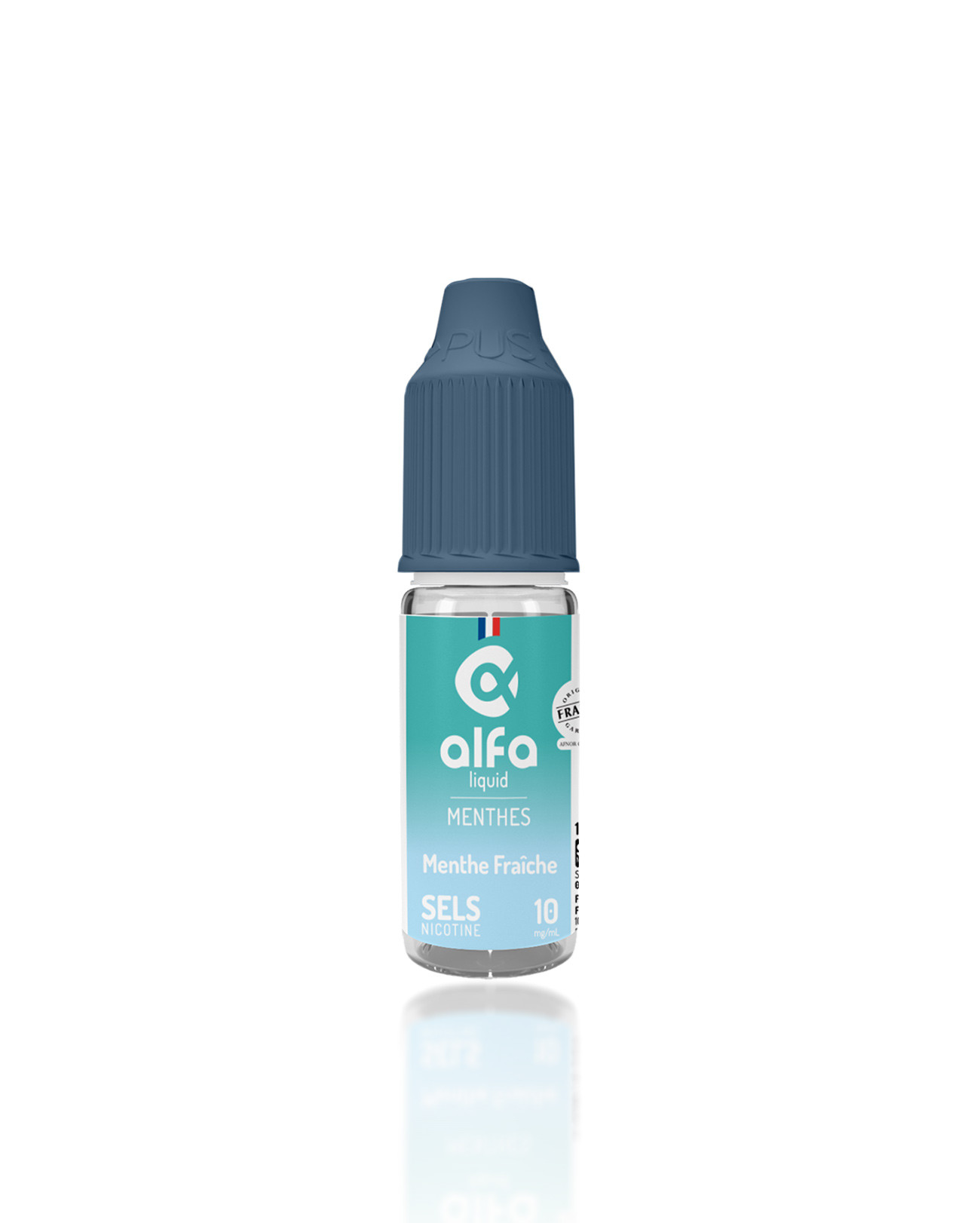 E-liquide Menthe Fraiche Sels de nicotine Alfaliquid 10 ml