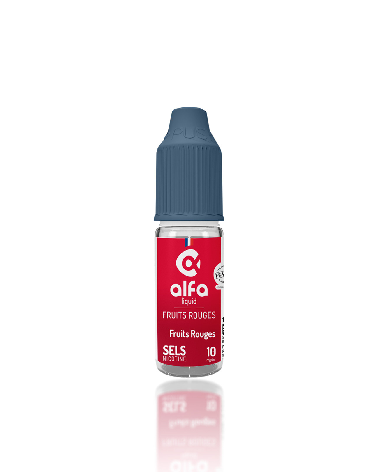 E-liquide Fruits Rouges en sels de nicotine Alfaliquid 10 ml