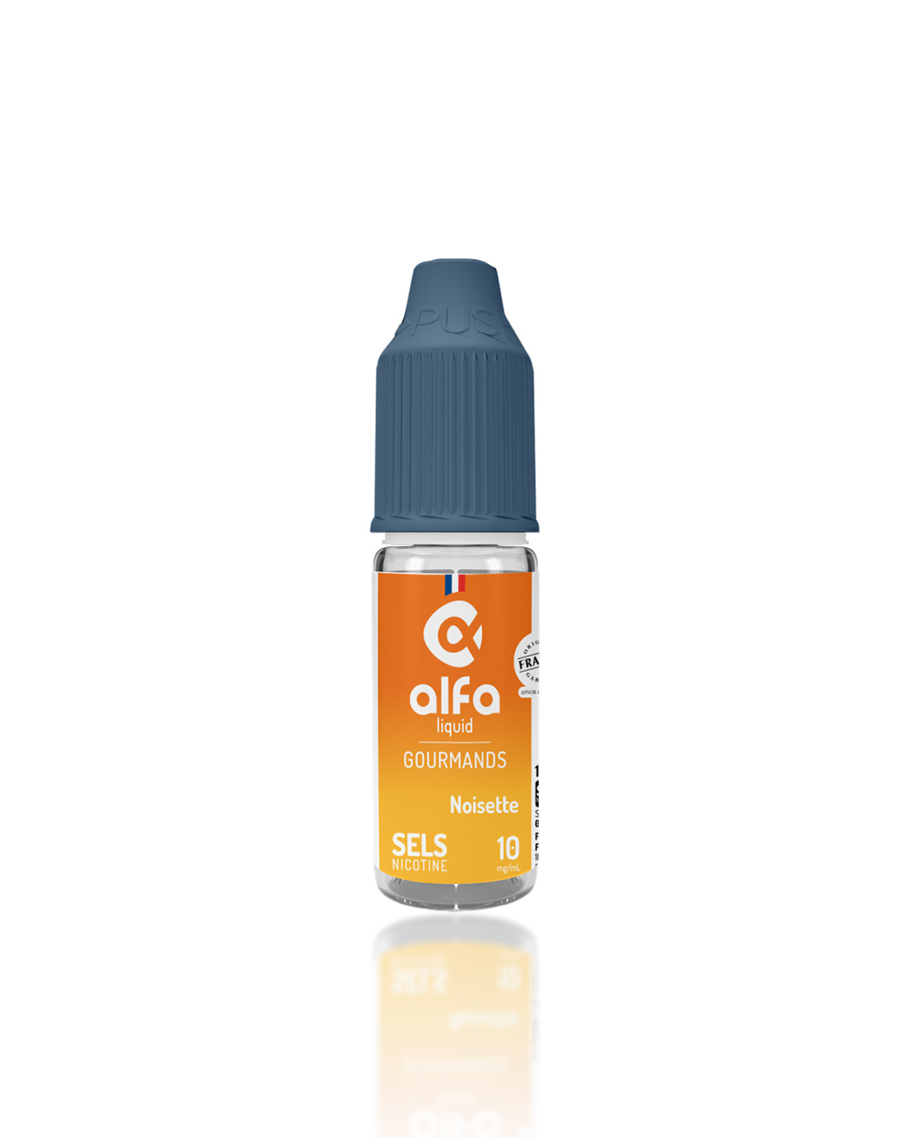 E-liquide Noisette Alfaliquid en sels de nicotine 10 ml