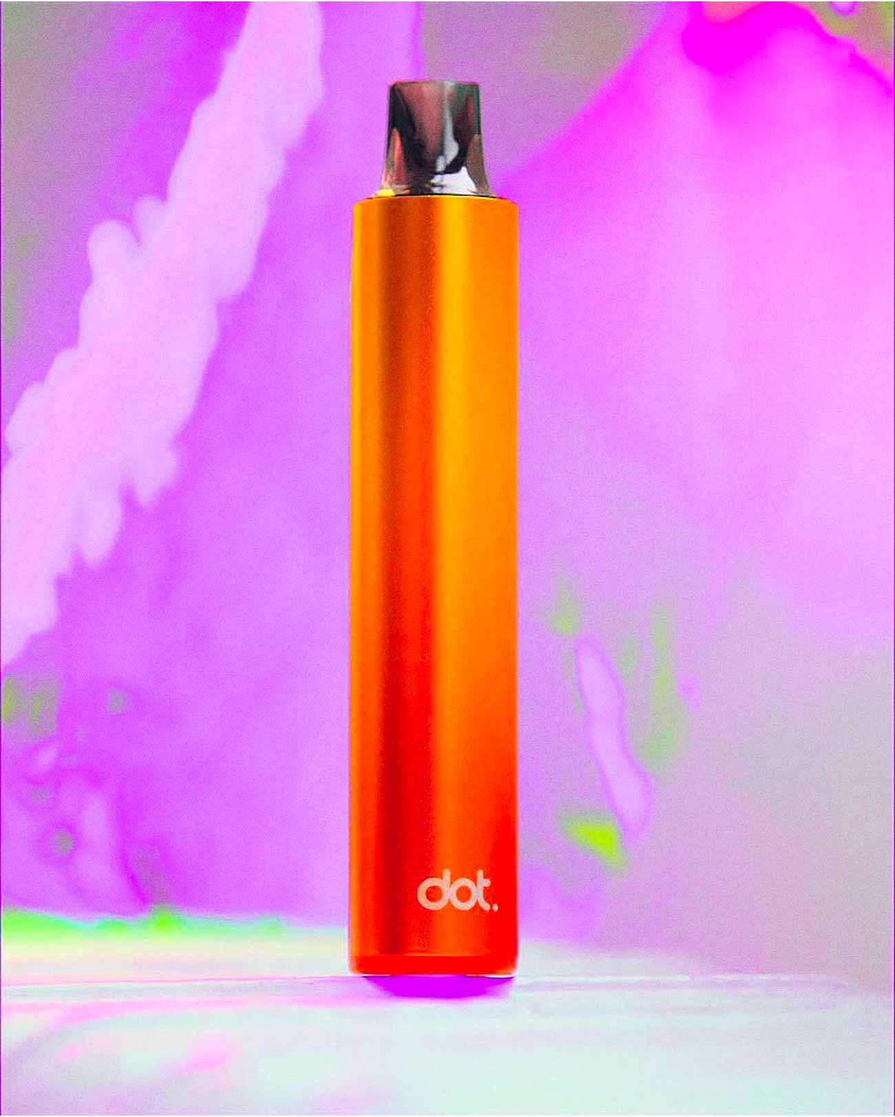 pod dotswitch r dotmod orange sur fond violet