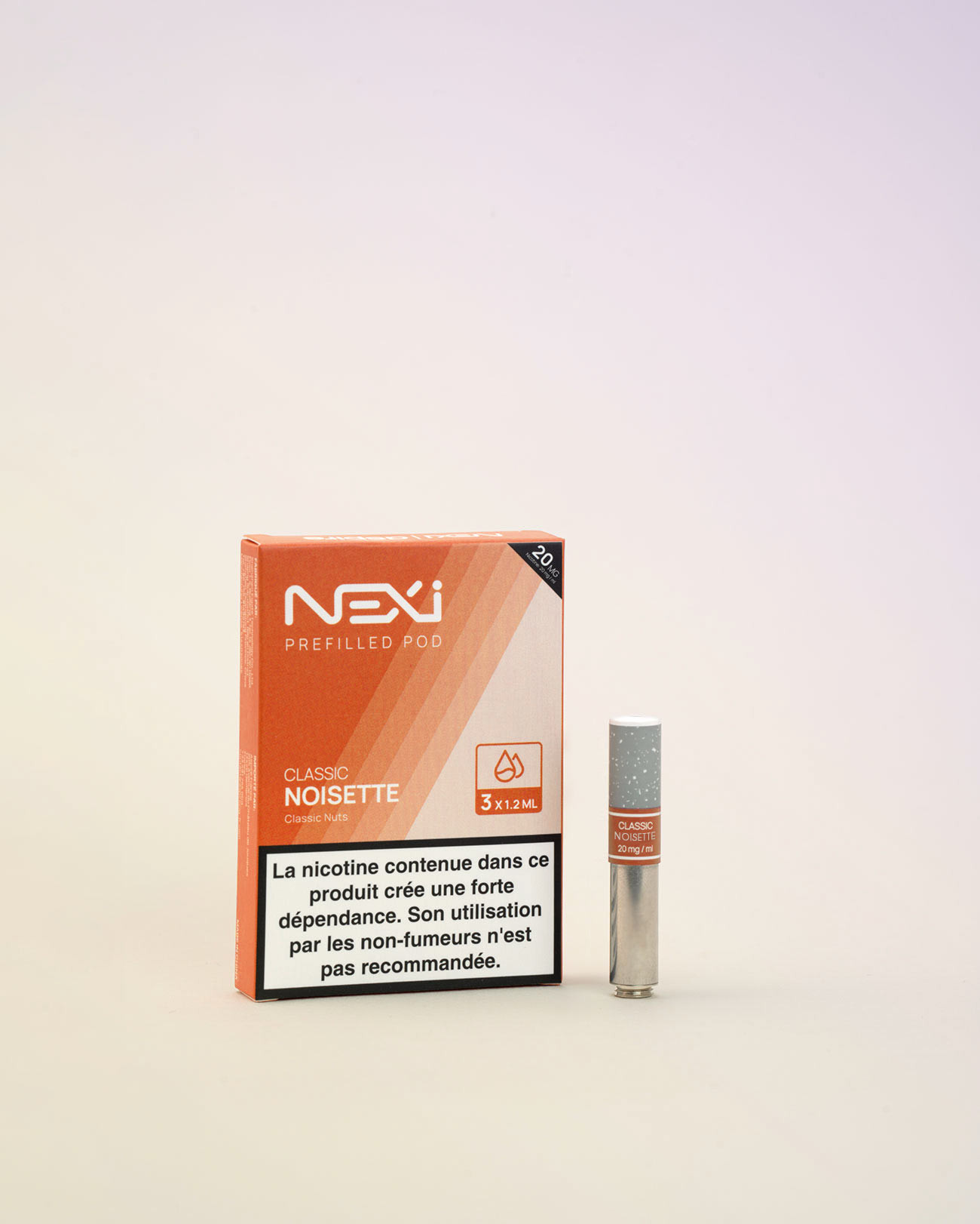 Cartouche Aspire Nexi One Classic Noisette outil efficace de sevrage tabagique