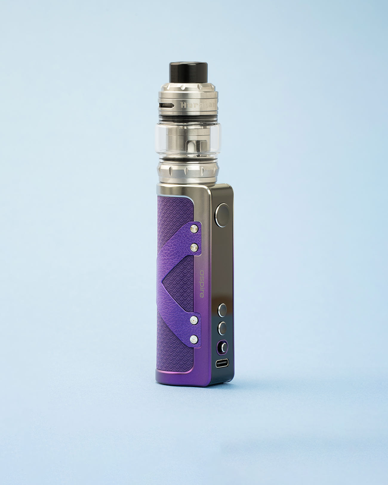 Huracan EX 18650 kit Aspire purple violet grosse vapeur