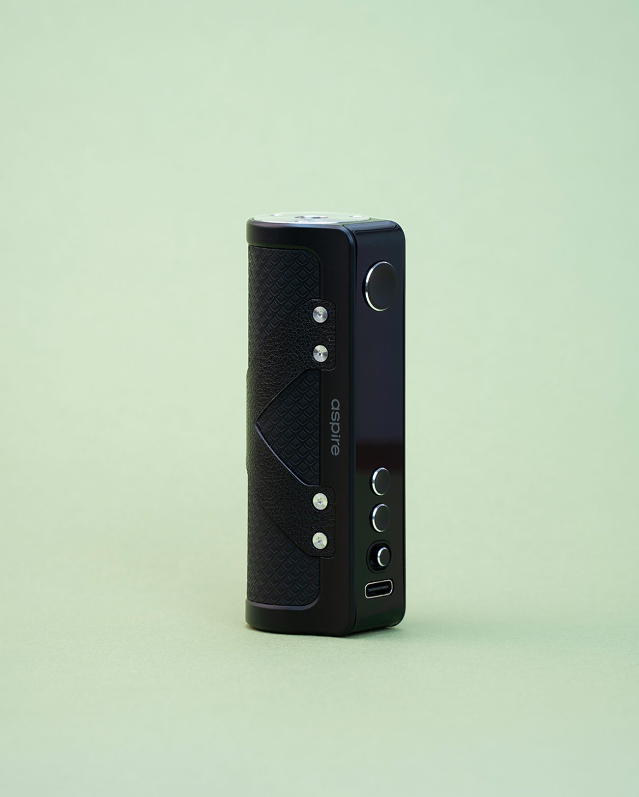 Box Aspire Huracan 18650 black noire design et texturée