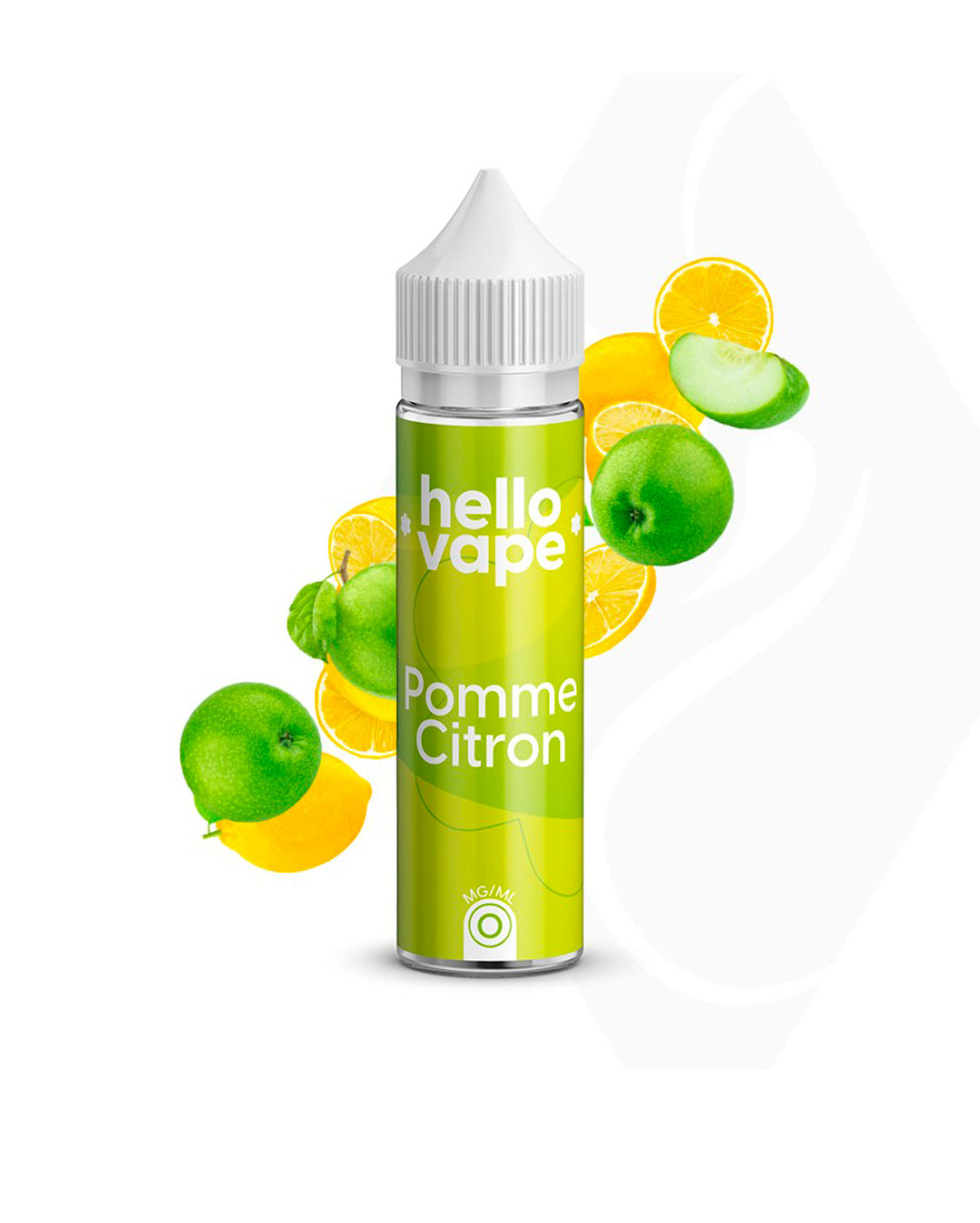 E-liquide Hello Vape en 50 ml Pomme Citron pas cher