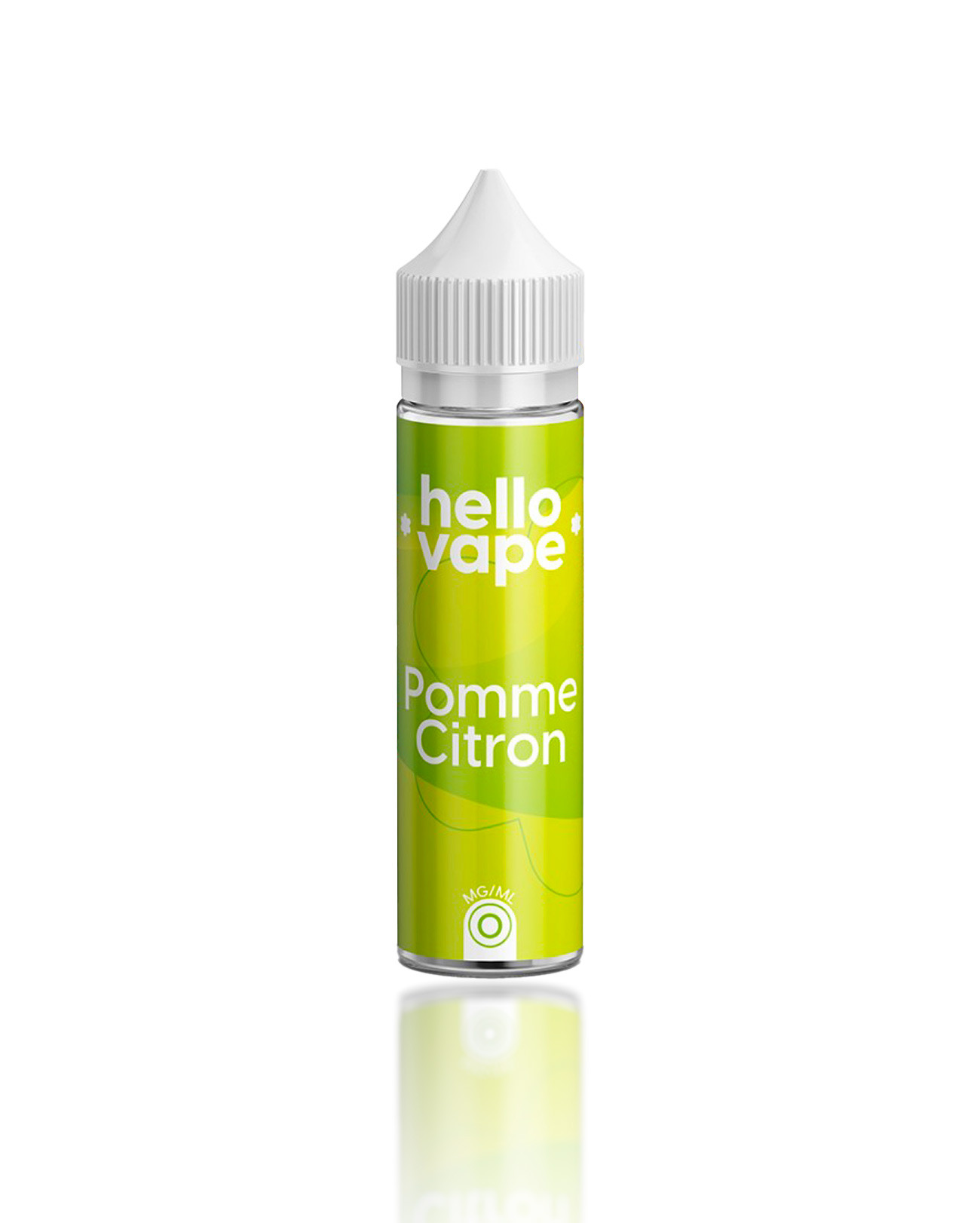 E-liquide 50 ml Hello Vape Pomme Citron fruité et acidulé