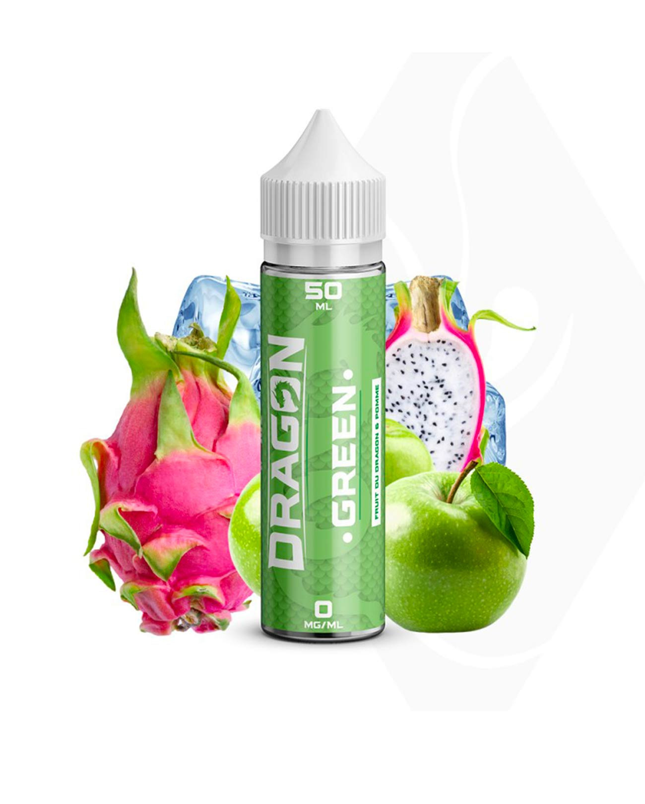 E-liquide Green 50 ml de la collection Dragon fruit du dragon pomme verte