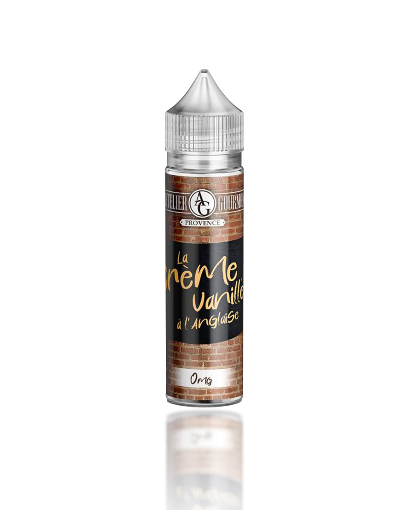 E-liquide Crème Vanillée en 50 ml de l'Atelier Gourmand sucré et bon