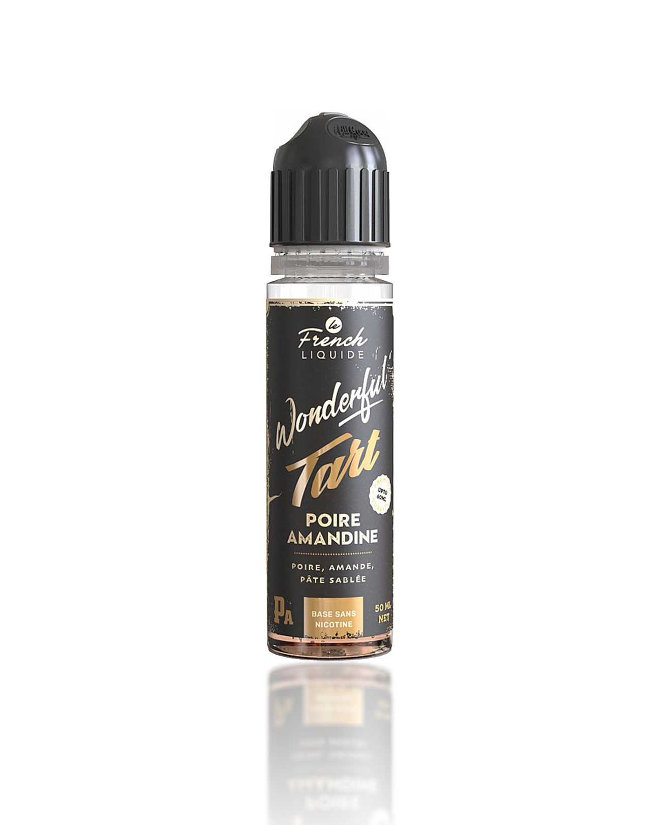 E-liquide 50 ml à vapoter pour e-cigarette Wonderful Tart parfum Poire Amandine et amandes