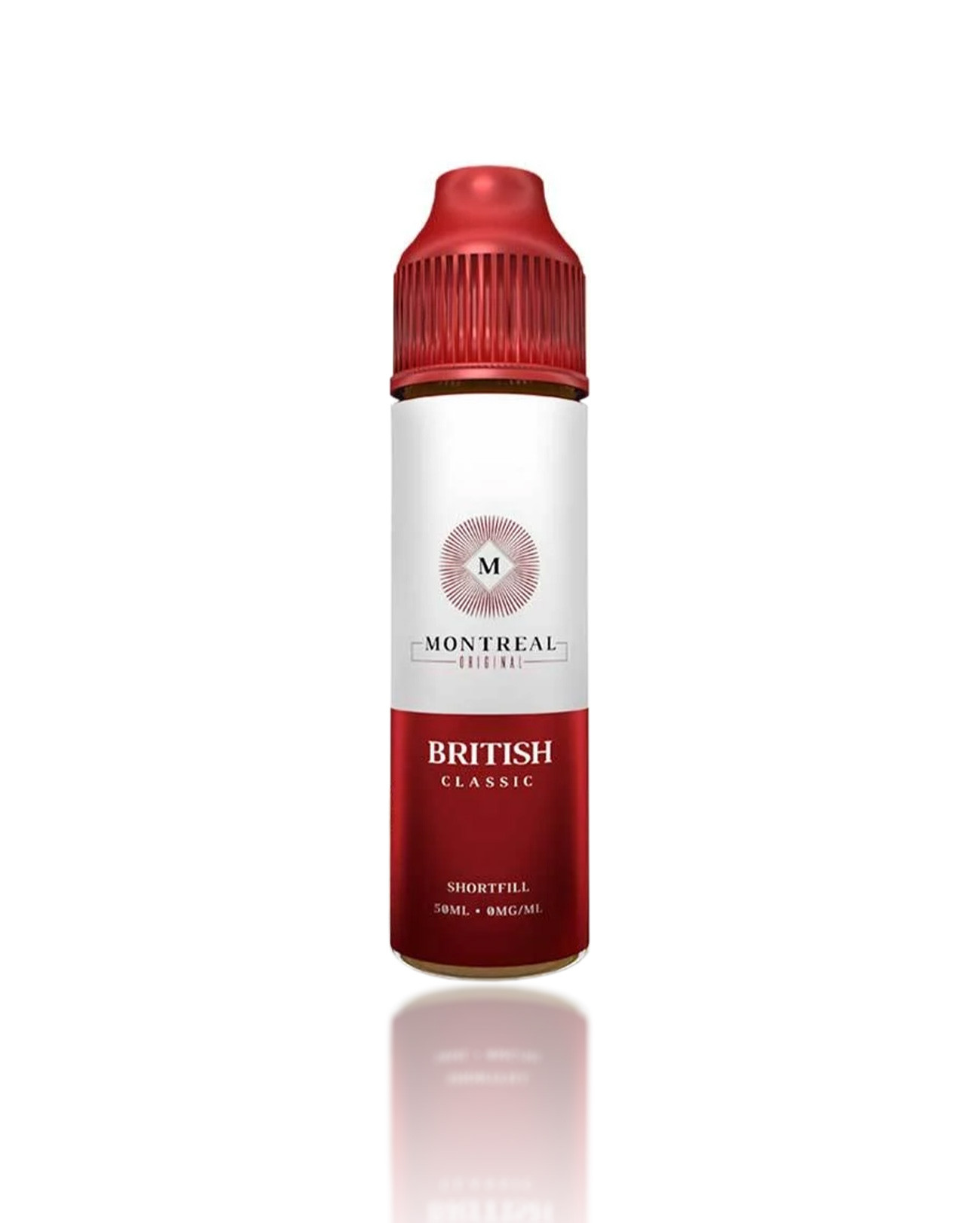 E-liquide British Classic par Montreal original en 40 ml all-day doux et rond