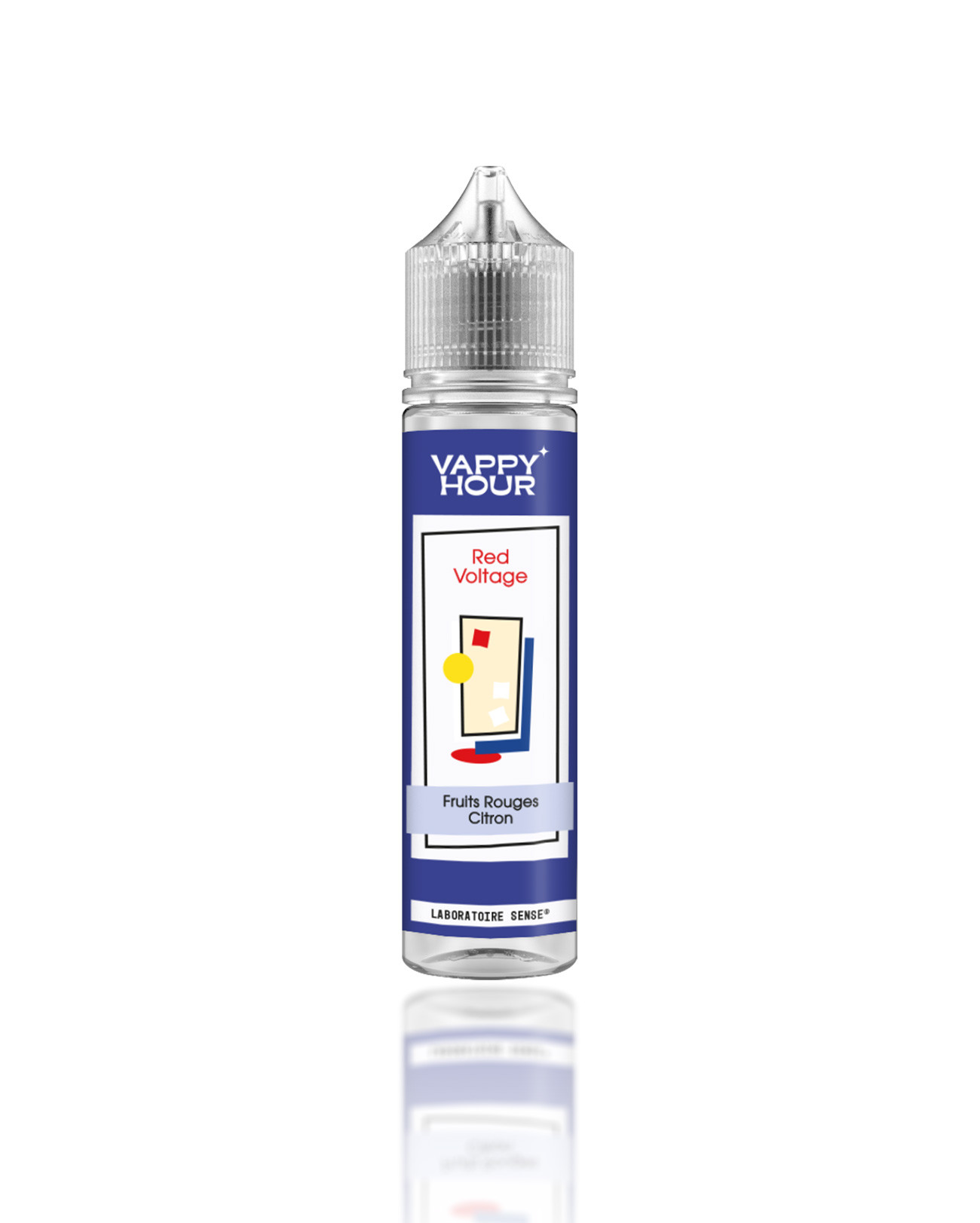 E-liquide 50 ml Red Voltage Vappy Hour cocktail boisson énergisante