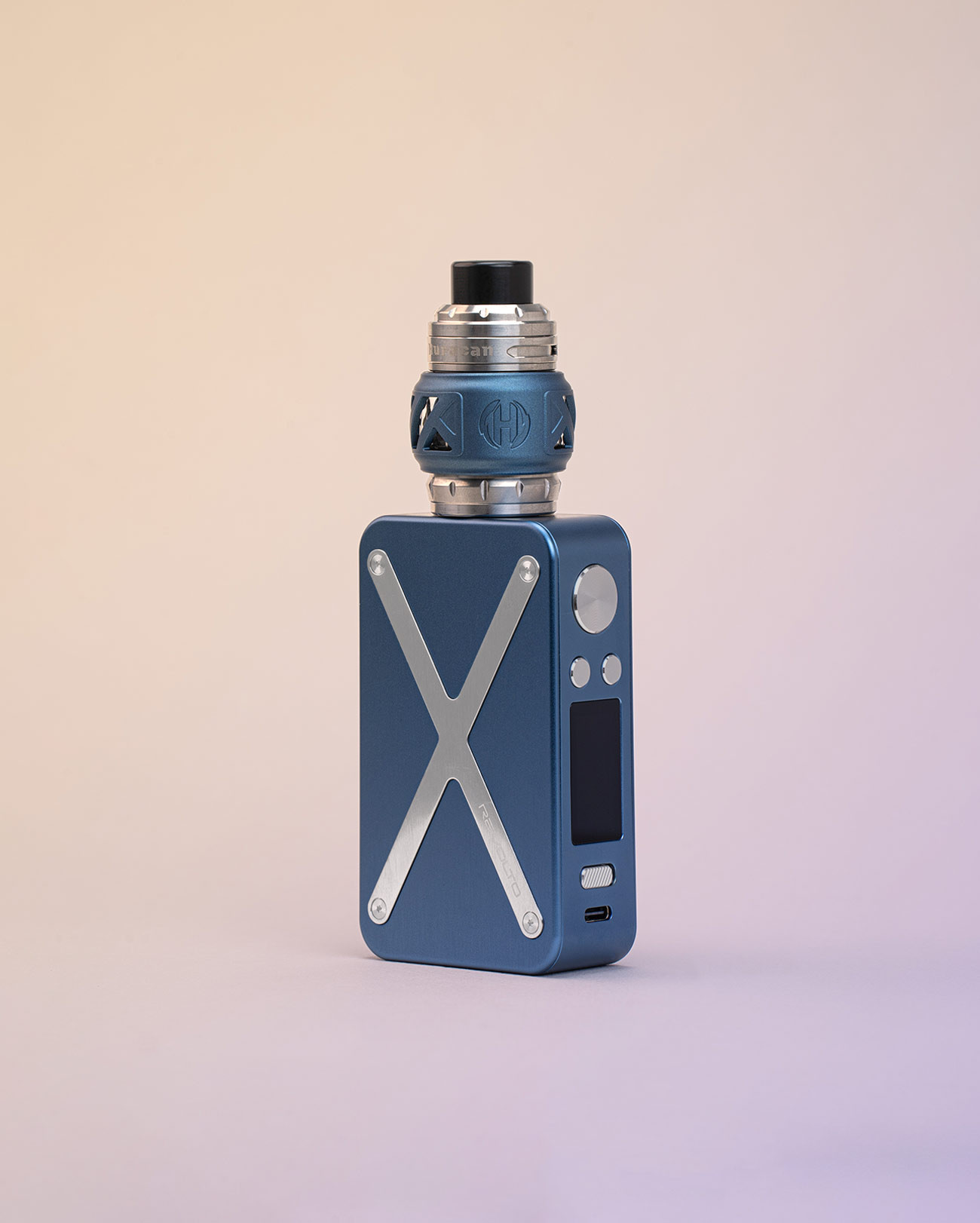 Kit aspire Revolto Blue Chrome Bleu puissant et imposant