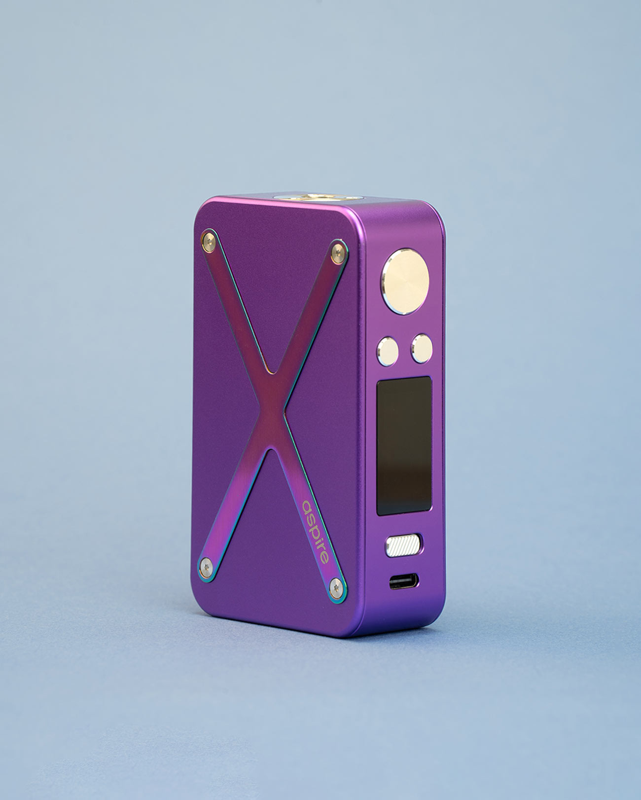 Aspire Box Revolto Purple Rainbow violette imposante et performante