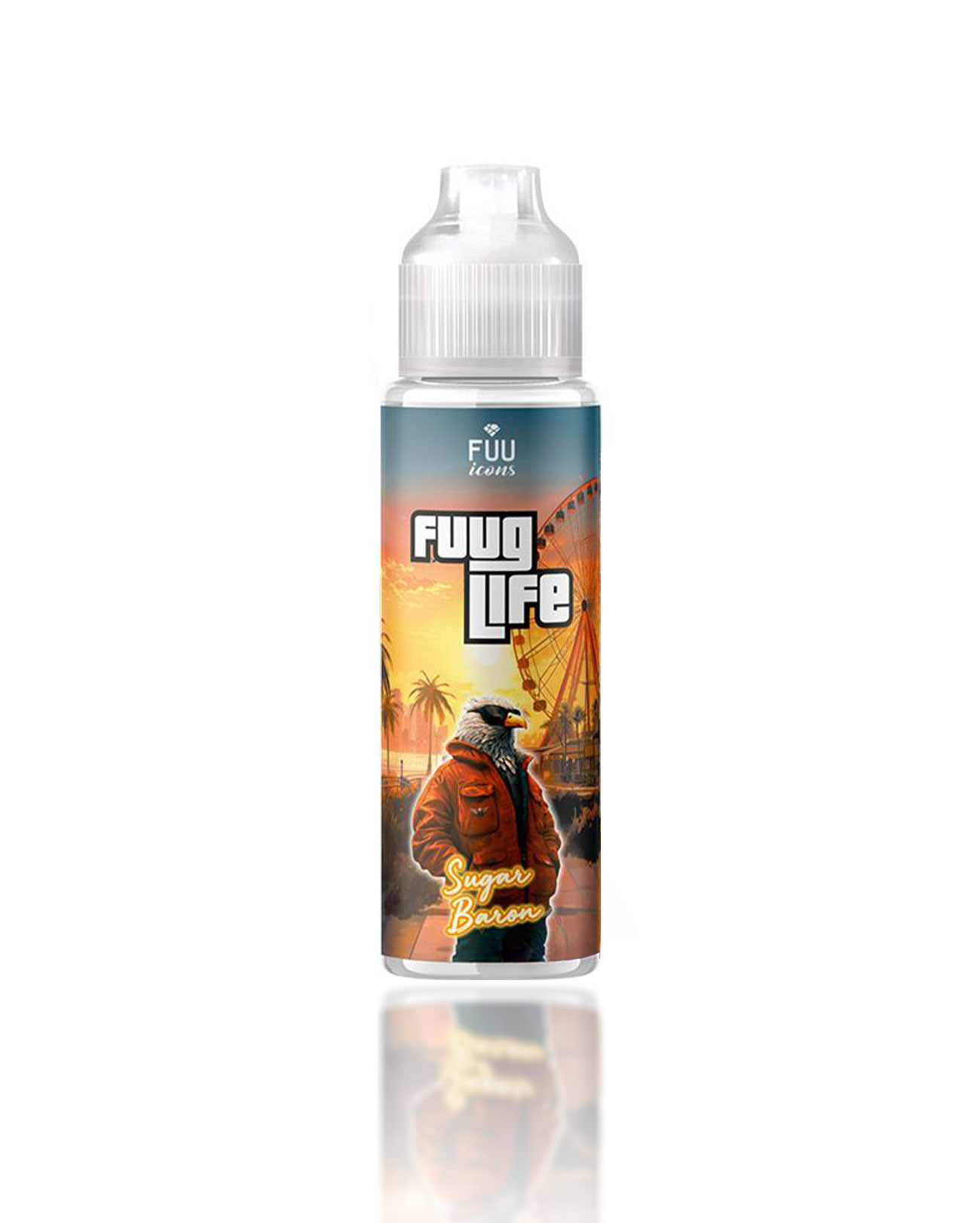 E-liquide Fuug Life Sugar Baron de chez Fuu, à base de popcorn caramélisé