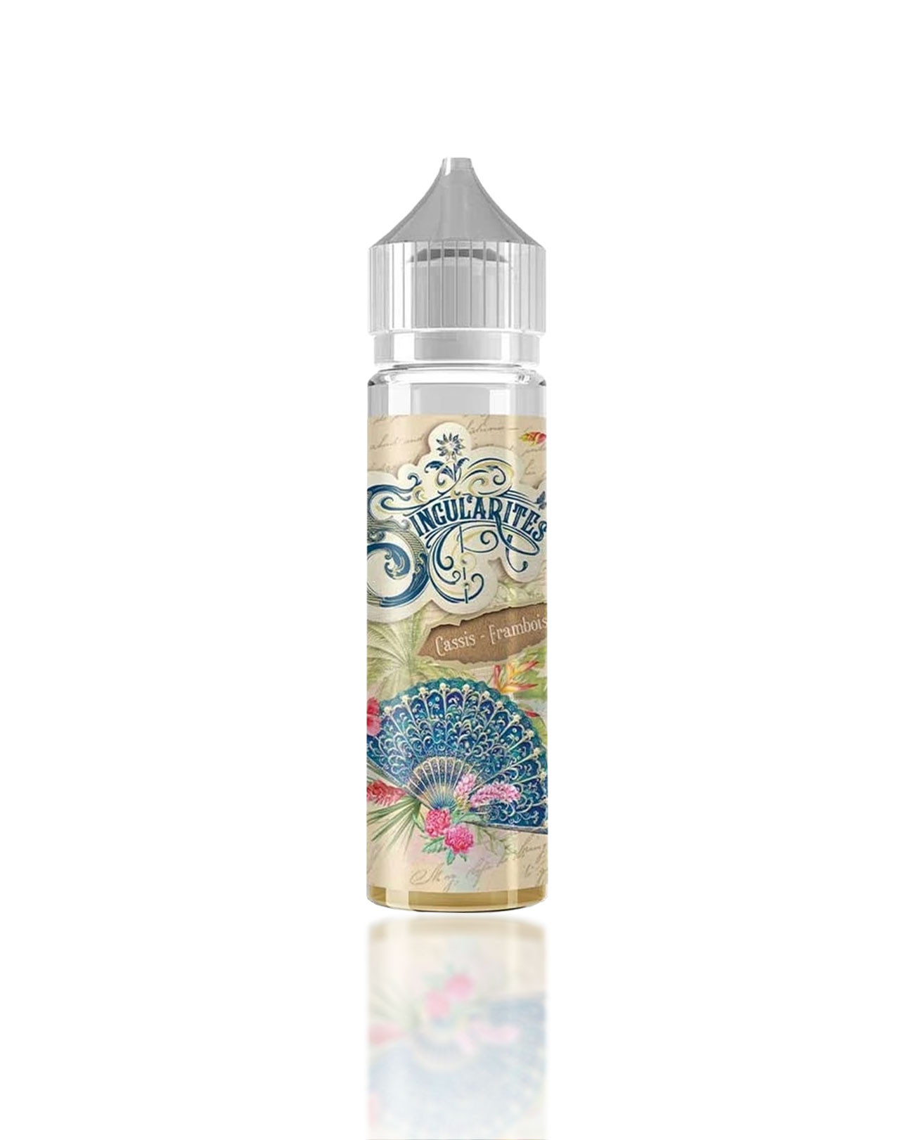E-liquide Cassis Framboise Bleue 50 ml Singularités, sucré et légèrement acidulé
