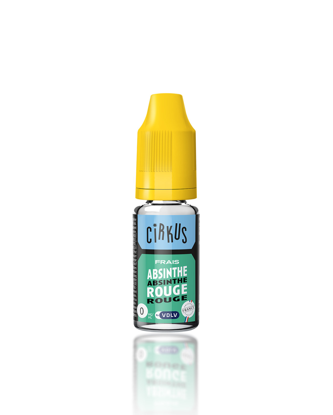 E-liquide Absinthe Rouge Cirkus 10 ml nouveau packaging