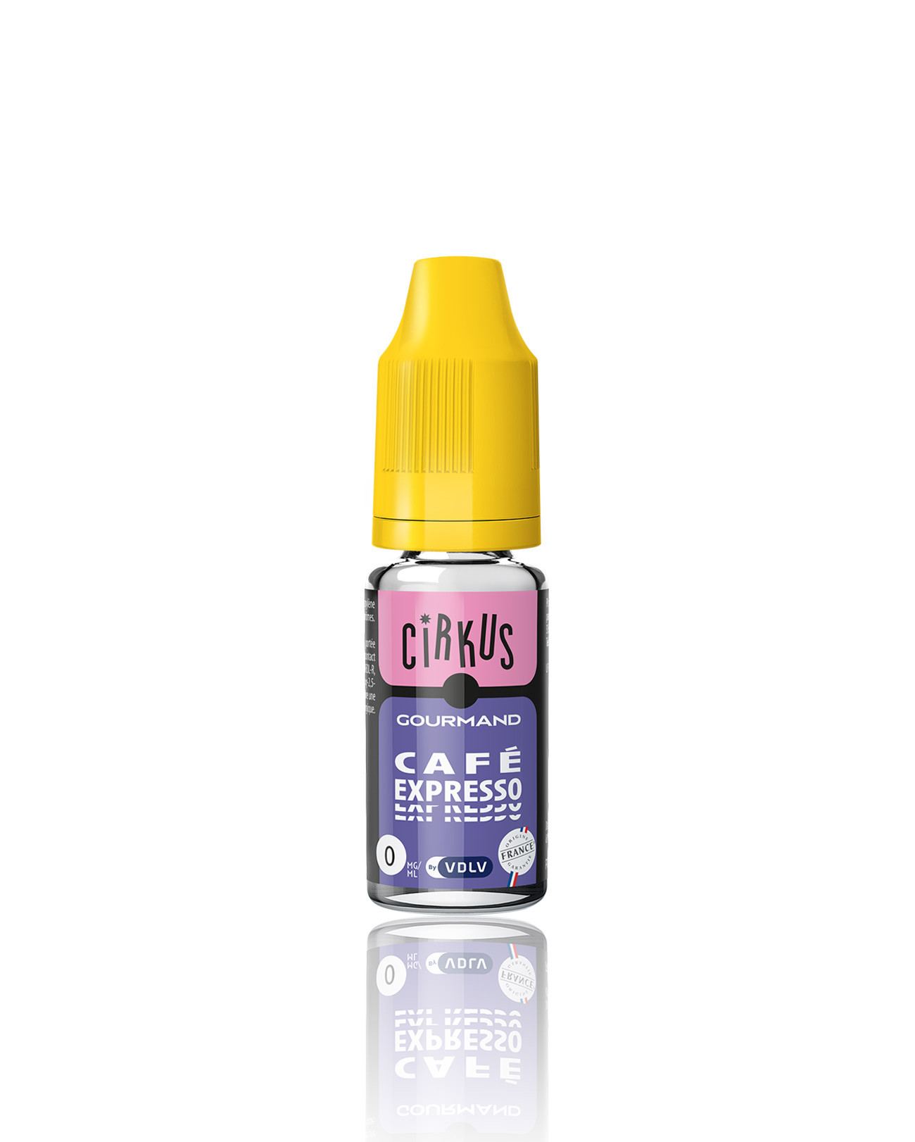 E-liquide Café Expresso 10 ml Cirkus nouveau packaging