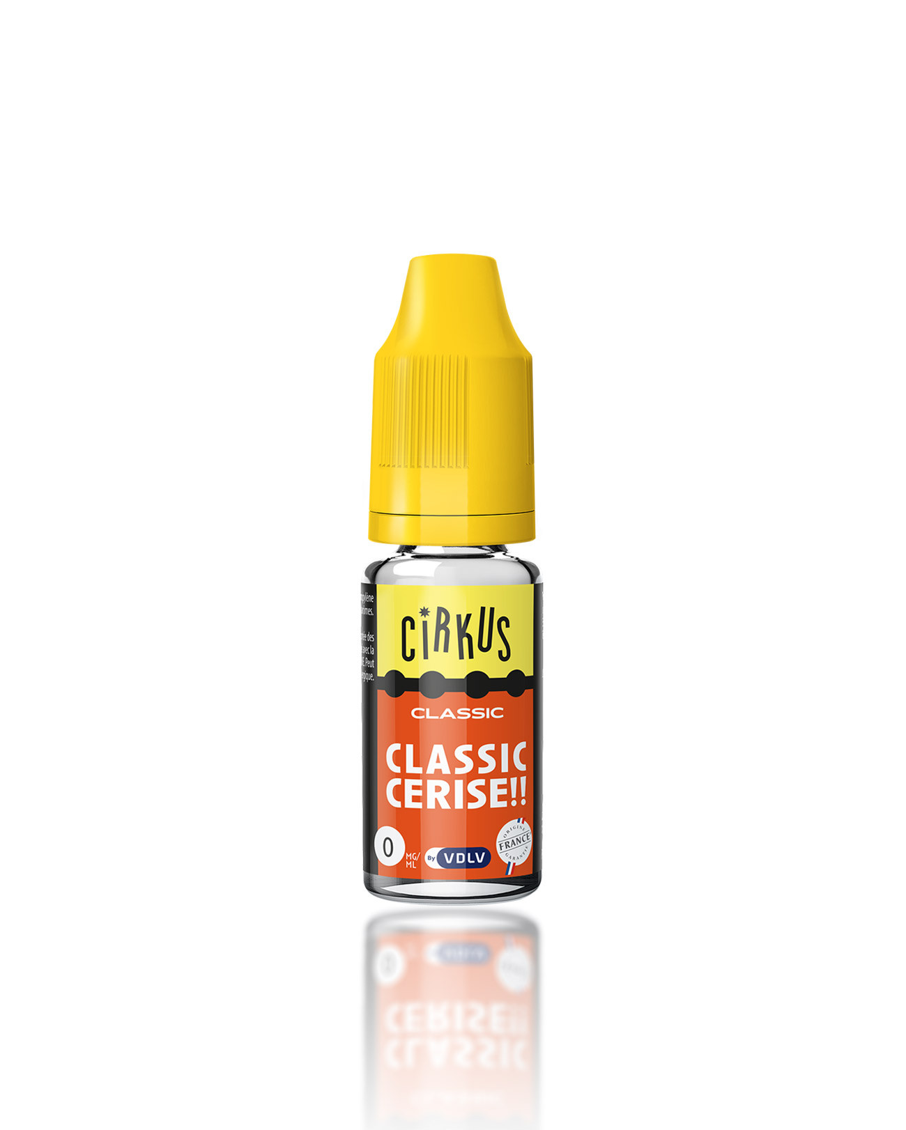 E-liquide 10 ml Classic Cerise Cirkus nouveau packaging