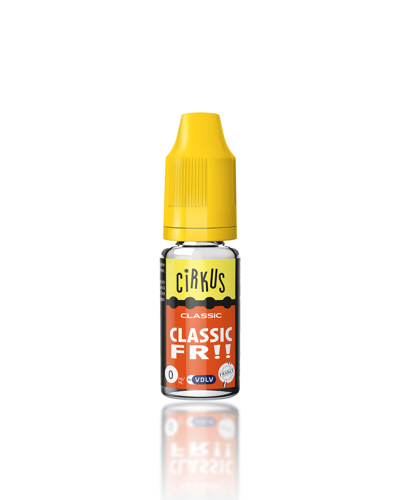 E-liquide Classic FR 10 ml Cirkus nouveau packaging
