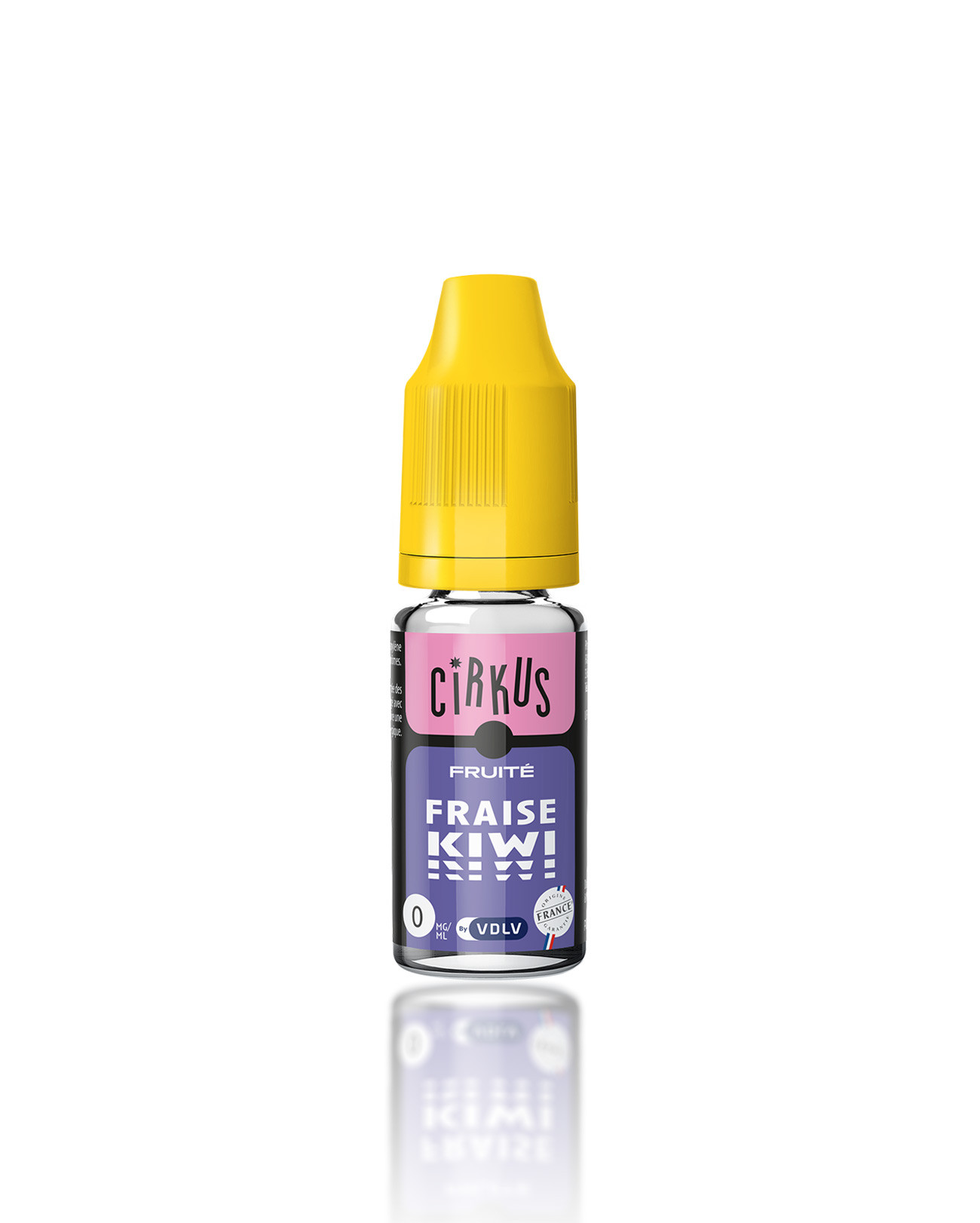 E-liquide 10 ml Cirkus Fraise Kiwi nouveau packaging