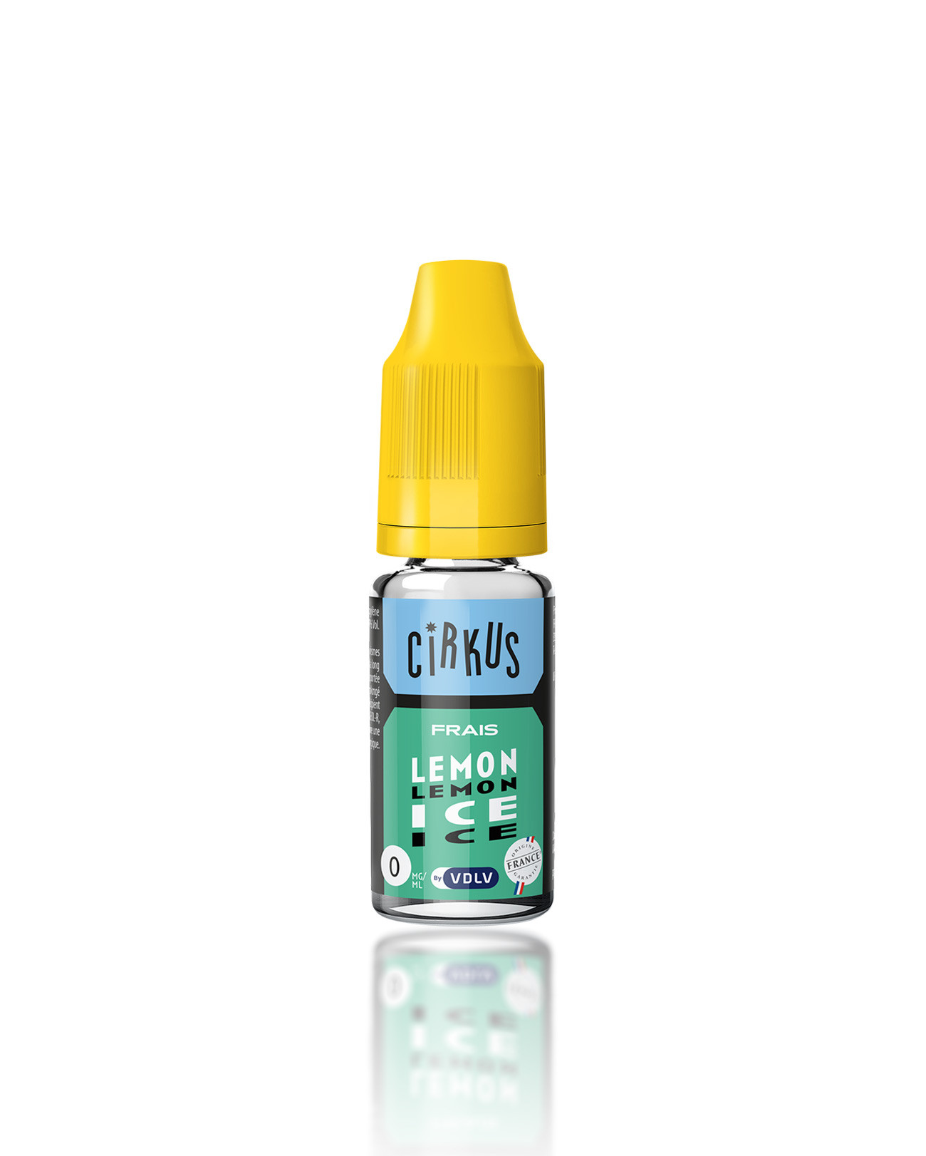 E-liquide Lemon Ice 10 ml Cirkus nouveau packaging