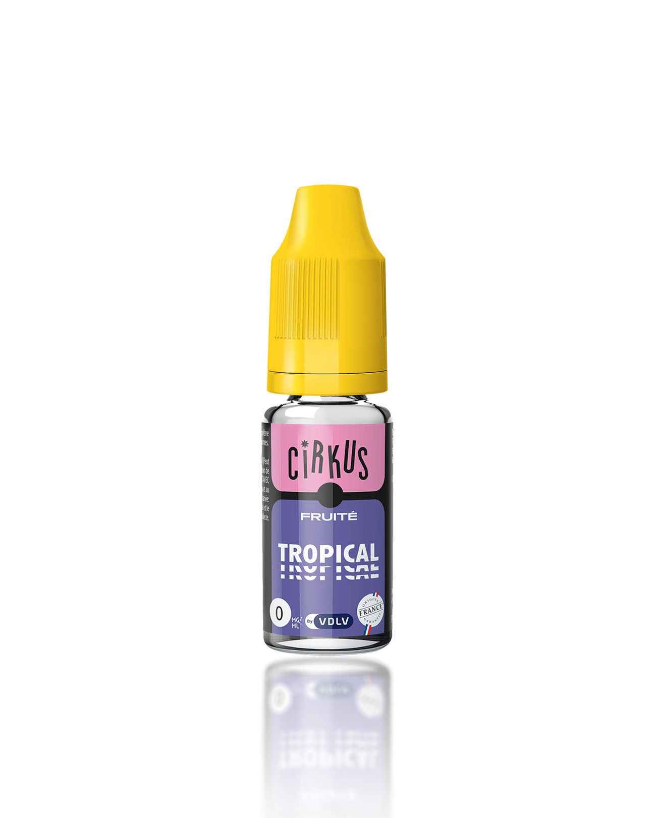 E-liquide 10 ml Cirkus Tropical nouveau packaging