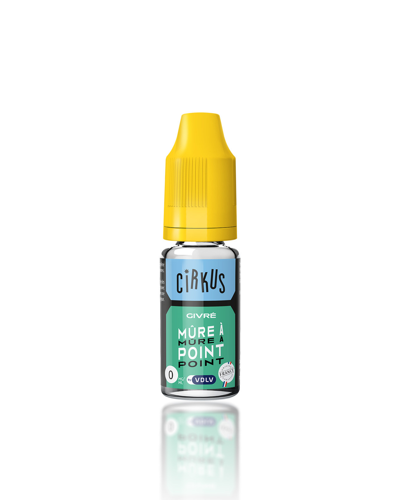 E-liquide Mûre à Point 10 ml Cirkus nouveau packaging